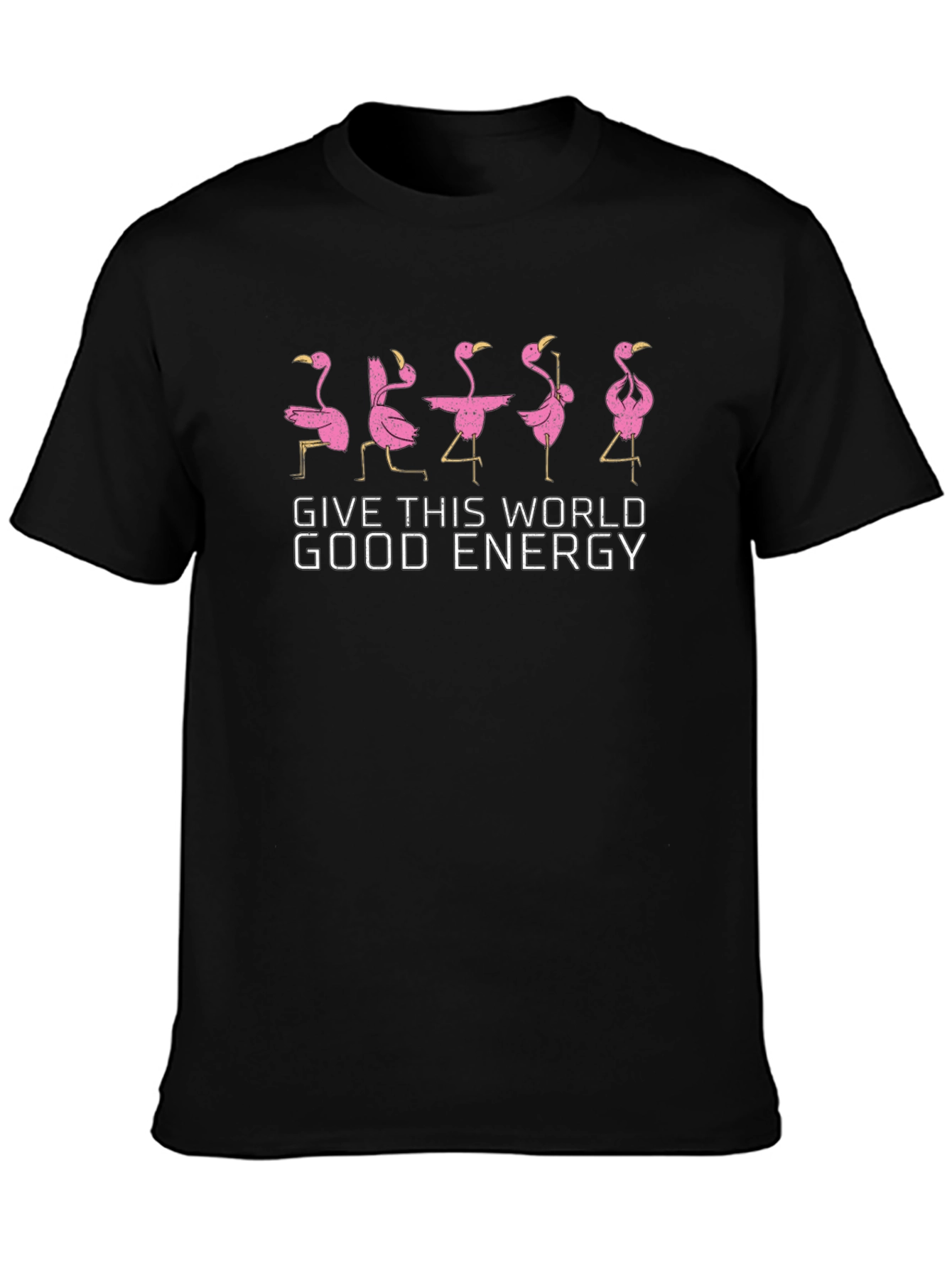 Give This World Good Energy Black T-Shirt