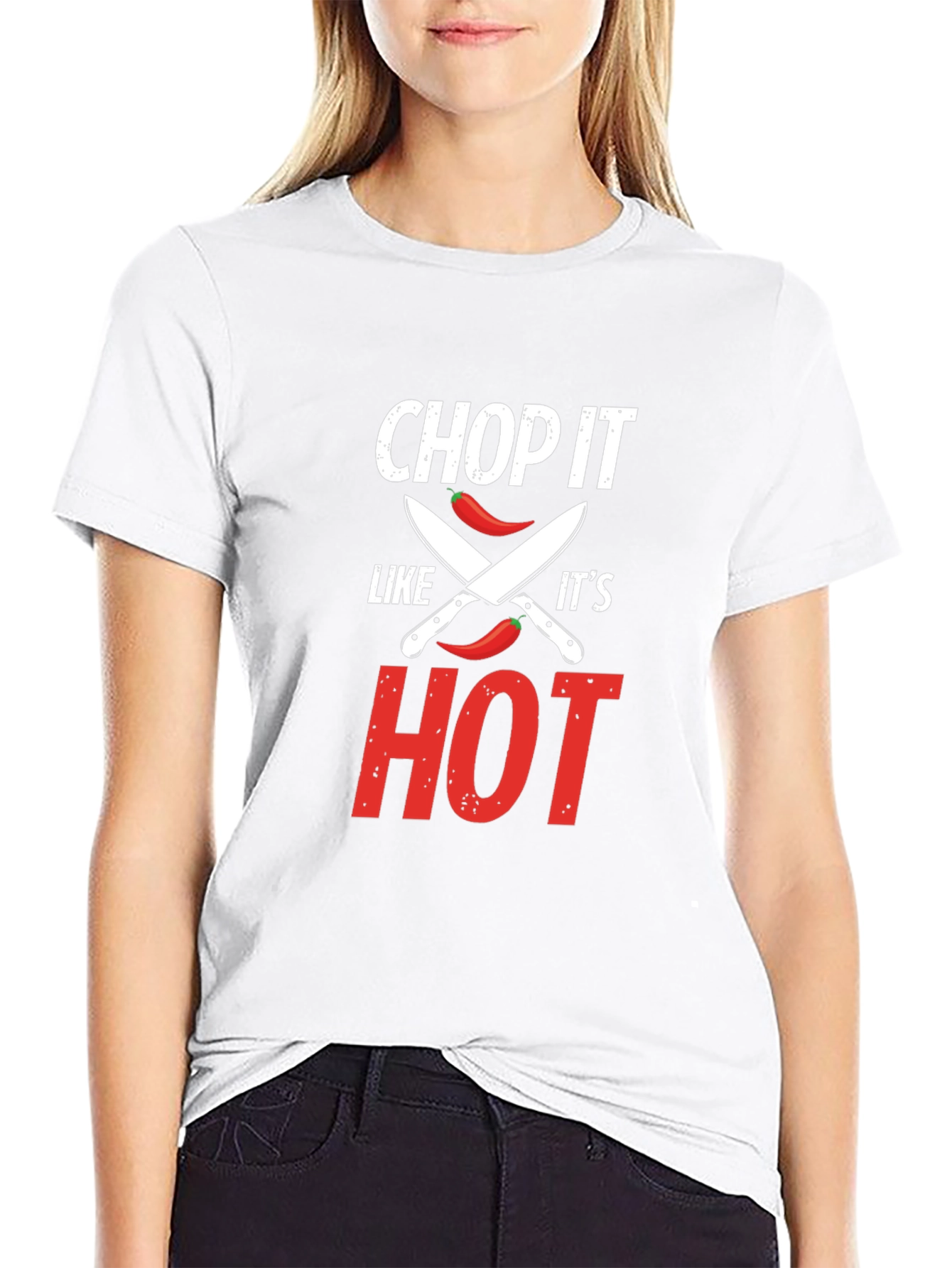 Chop It Like Its Hot T-Shirt - Foodie Gift
