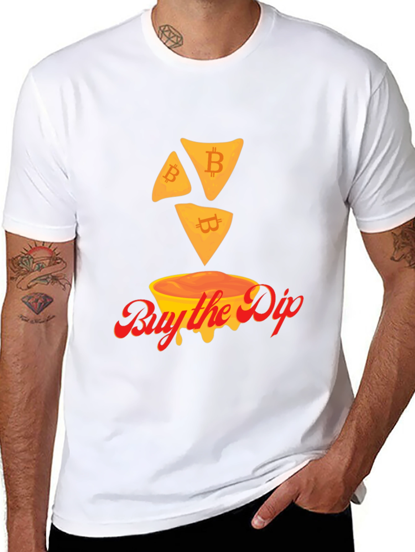 Buy the Dip Bitcoin T-Shirt