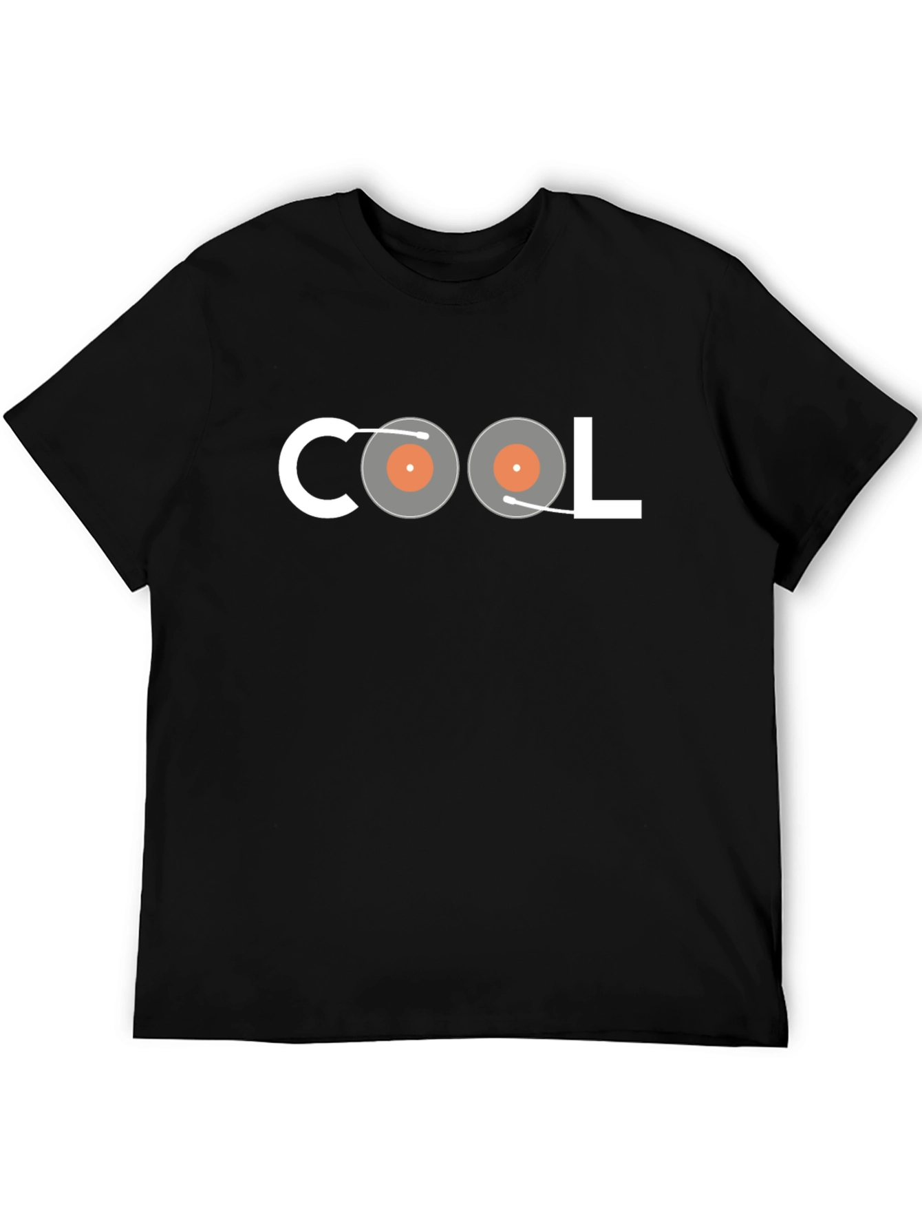 Cool Record Player Graphic T-Shirt