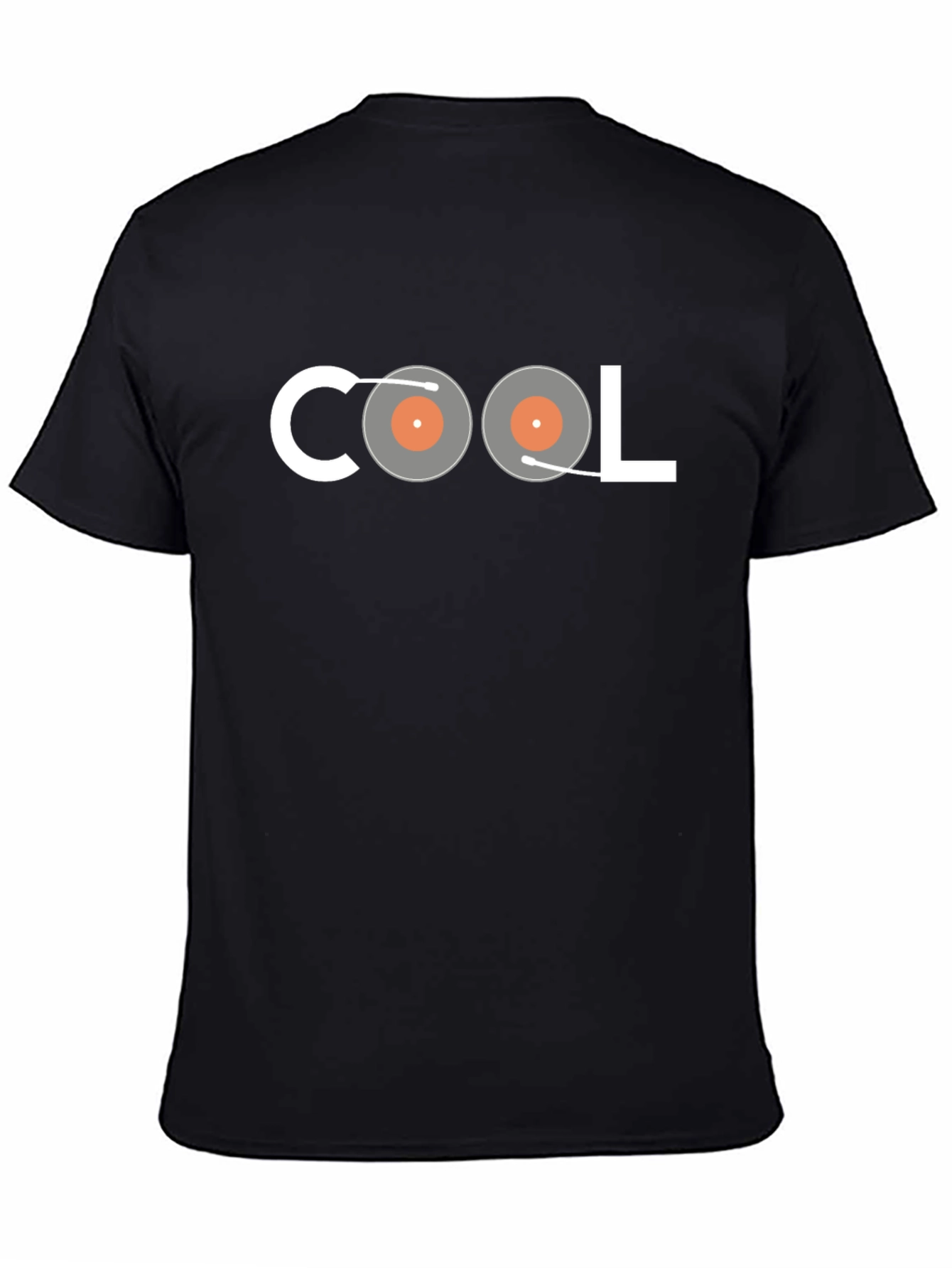 Cool Record Player Graphic T-Shirt