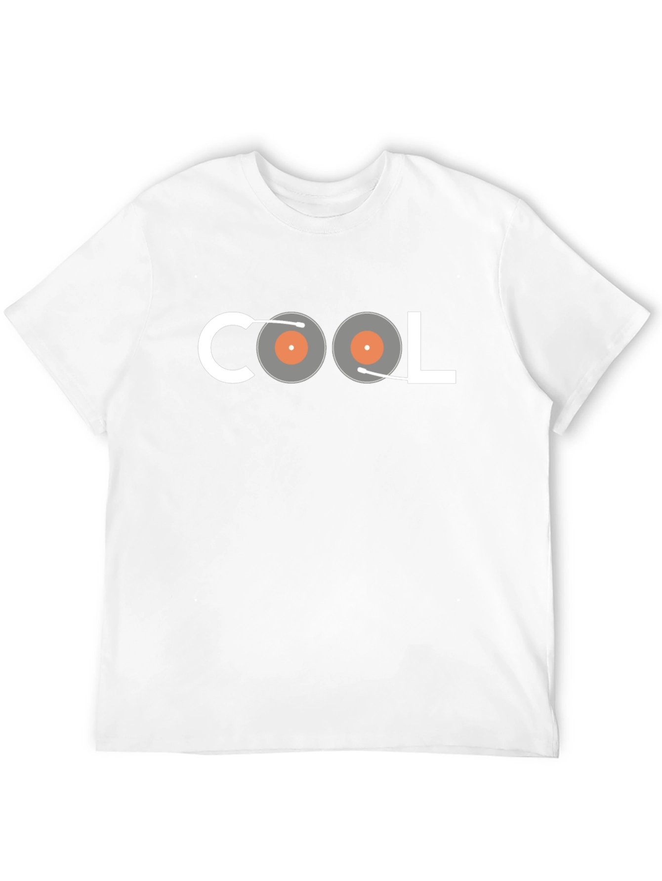 Cool Record Player Graphic T-Shirt