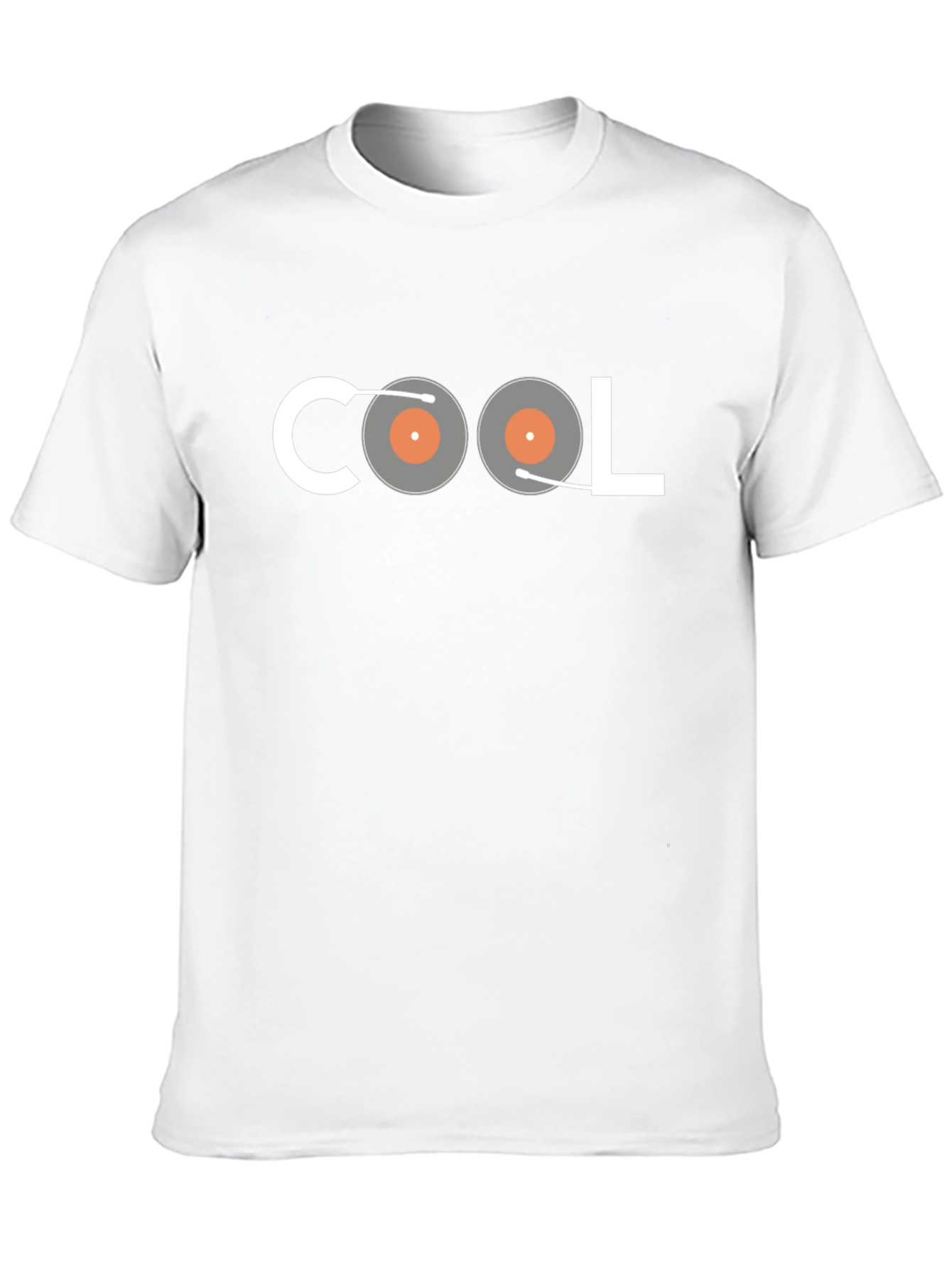 Cool Record Player Graphic T-Shirt