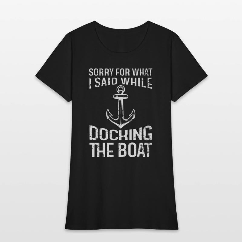 Swearing Captain Humor Sailing Boat Owner