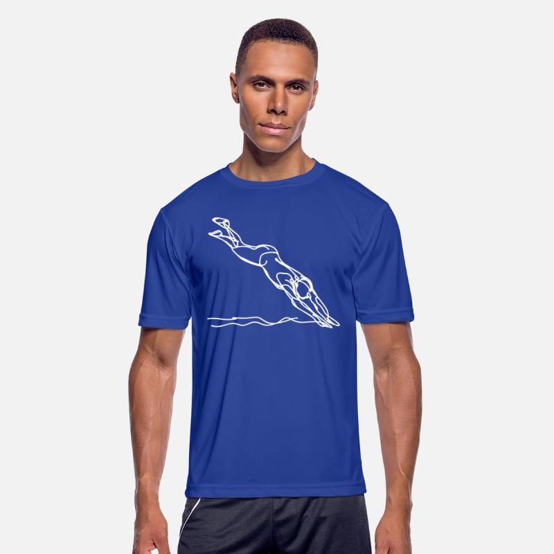 Swimming Illustration