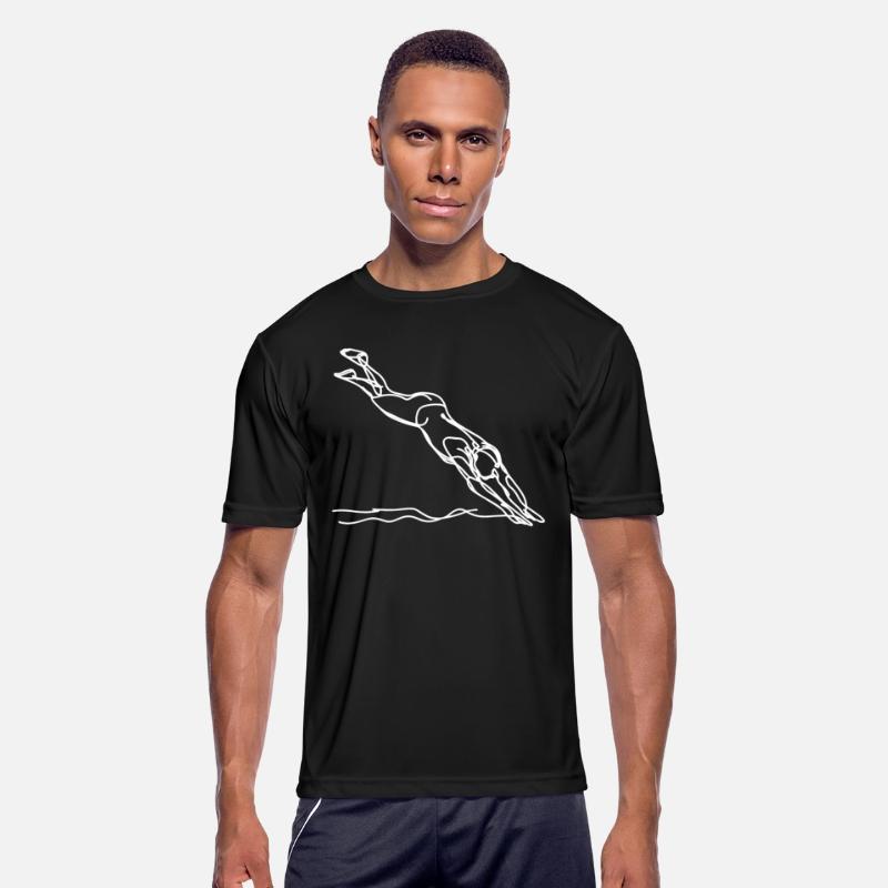 Swimming Illustration