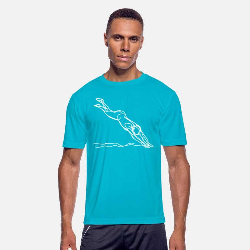 Swimming Illustration