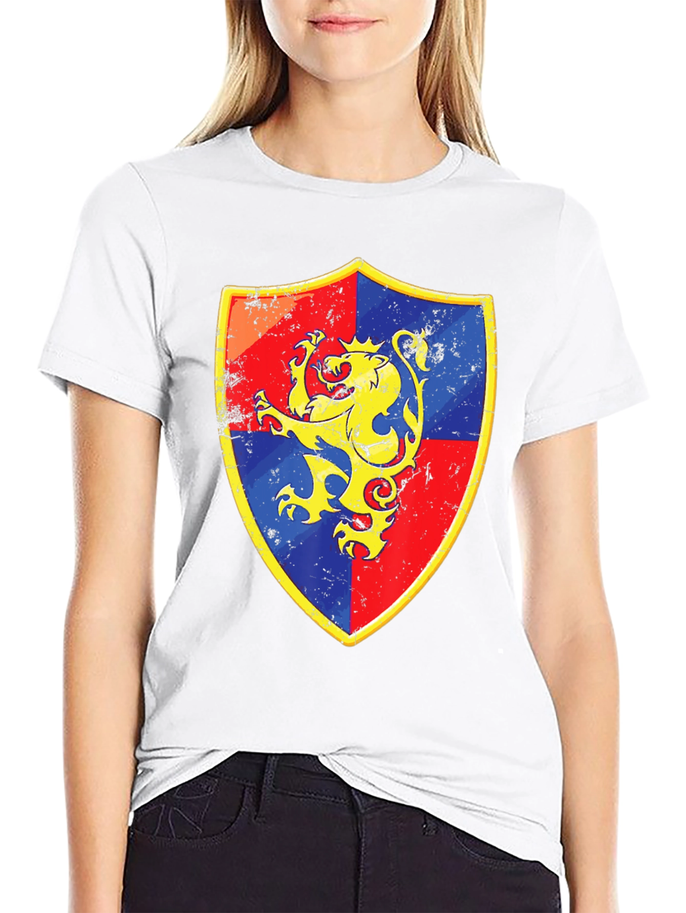Lion Shield Graphic Tee