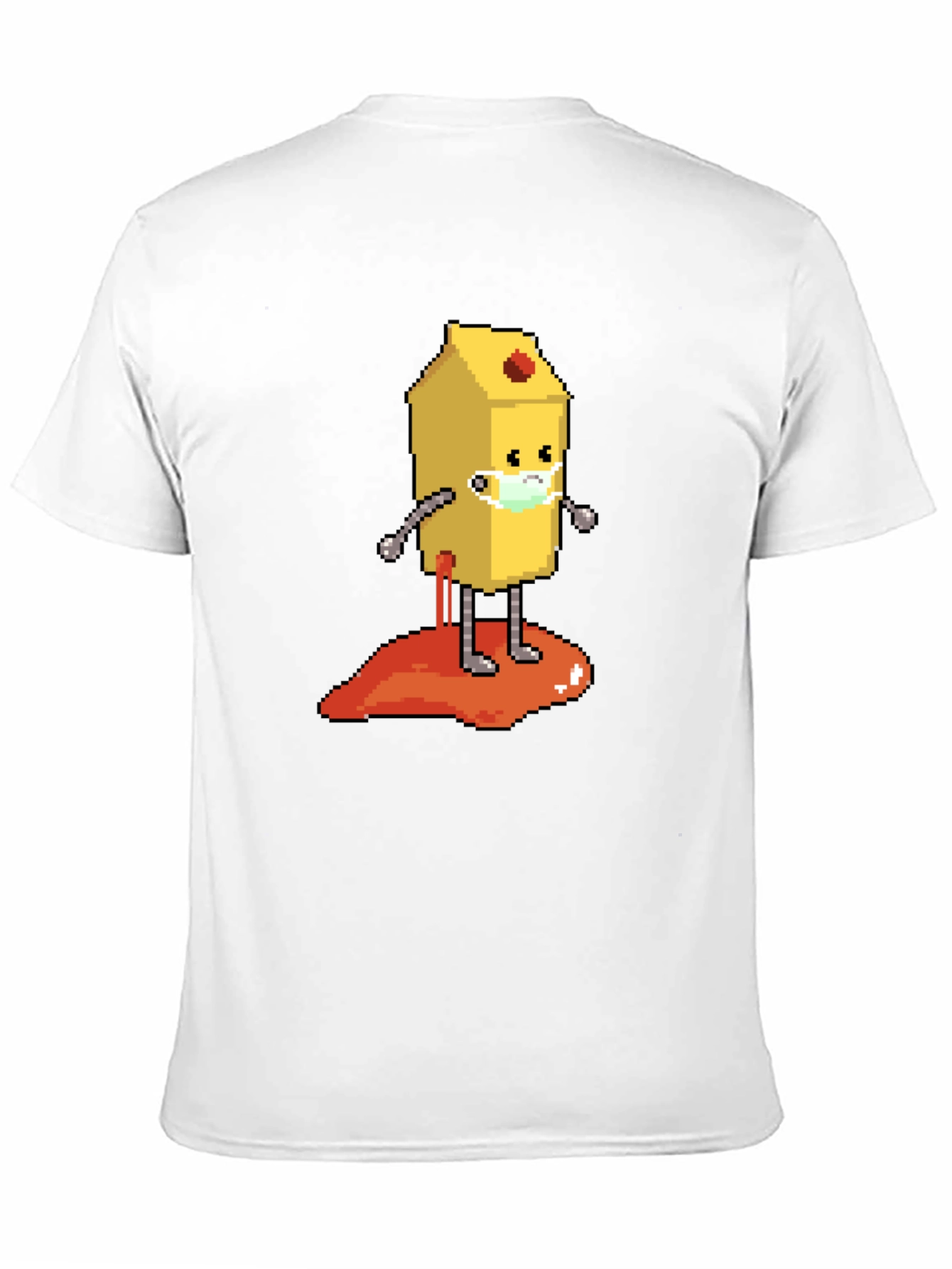 Pixel Art Game Character Graphic Tee