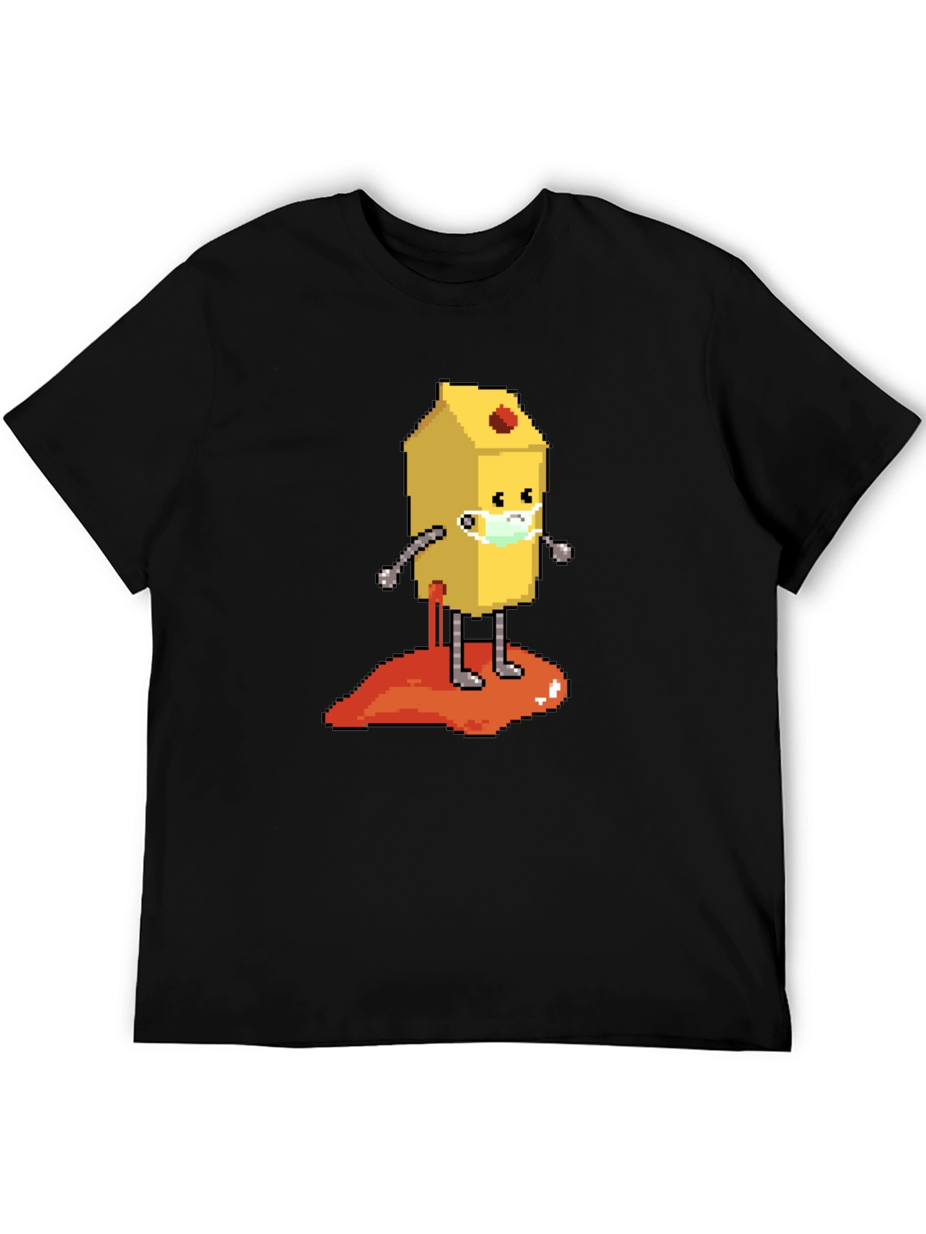 Pixel Art Game Character Graphic Tee