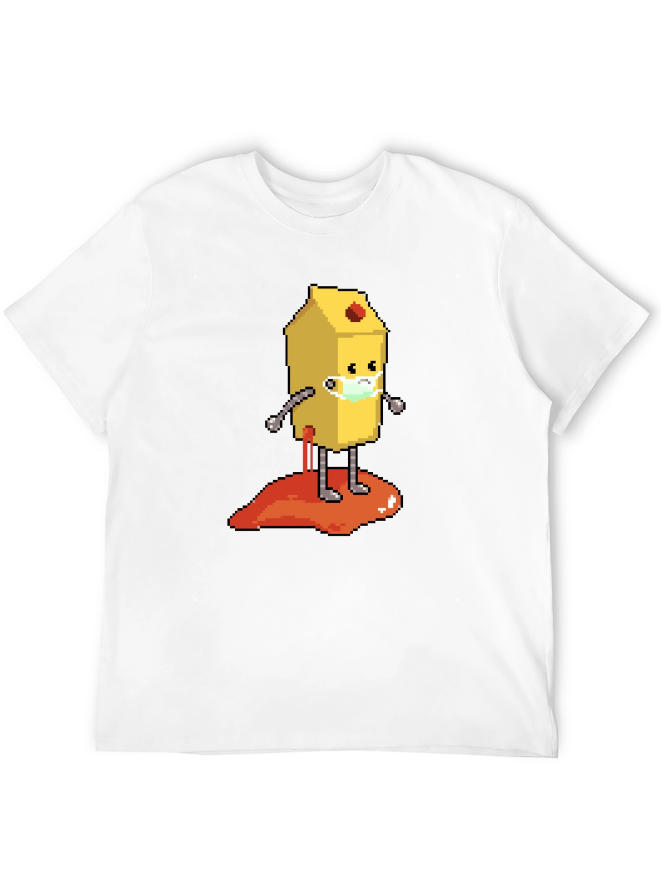 Pixel Art Game Character Graphic Tee