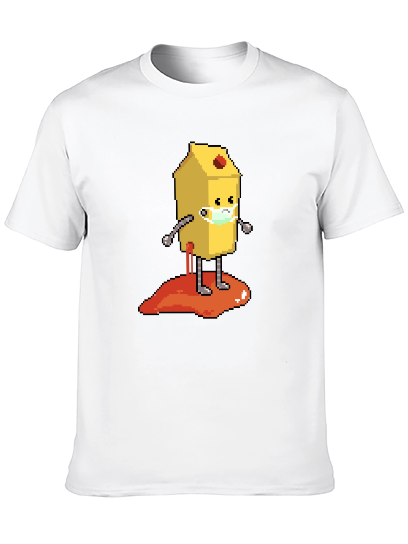 Pixel Art Game Character Graphic Tee