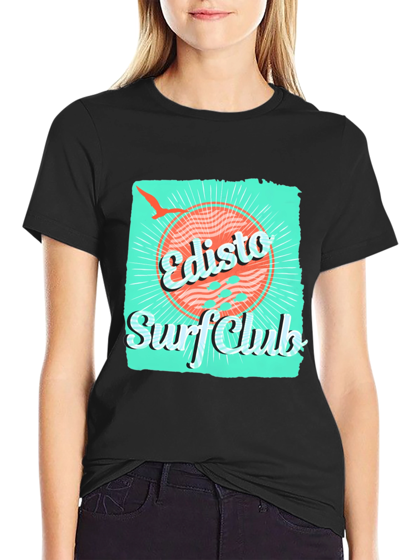 Edisto Surf Club Graphic Tee - Beach Vibes