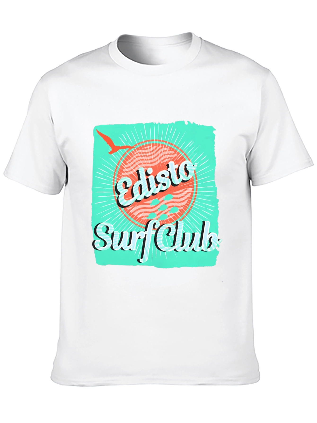 Edisto Surf Club Graphic Tee - Beach Vibes