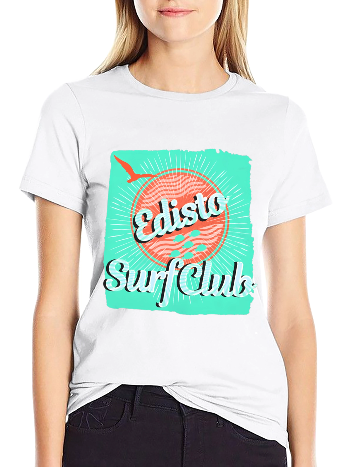 Edisto Surf Club Graphic Tee - Beach Vibes