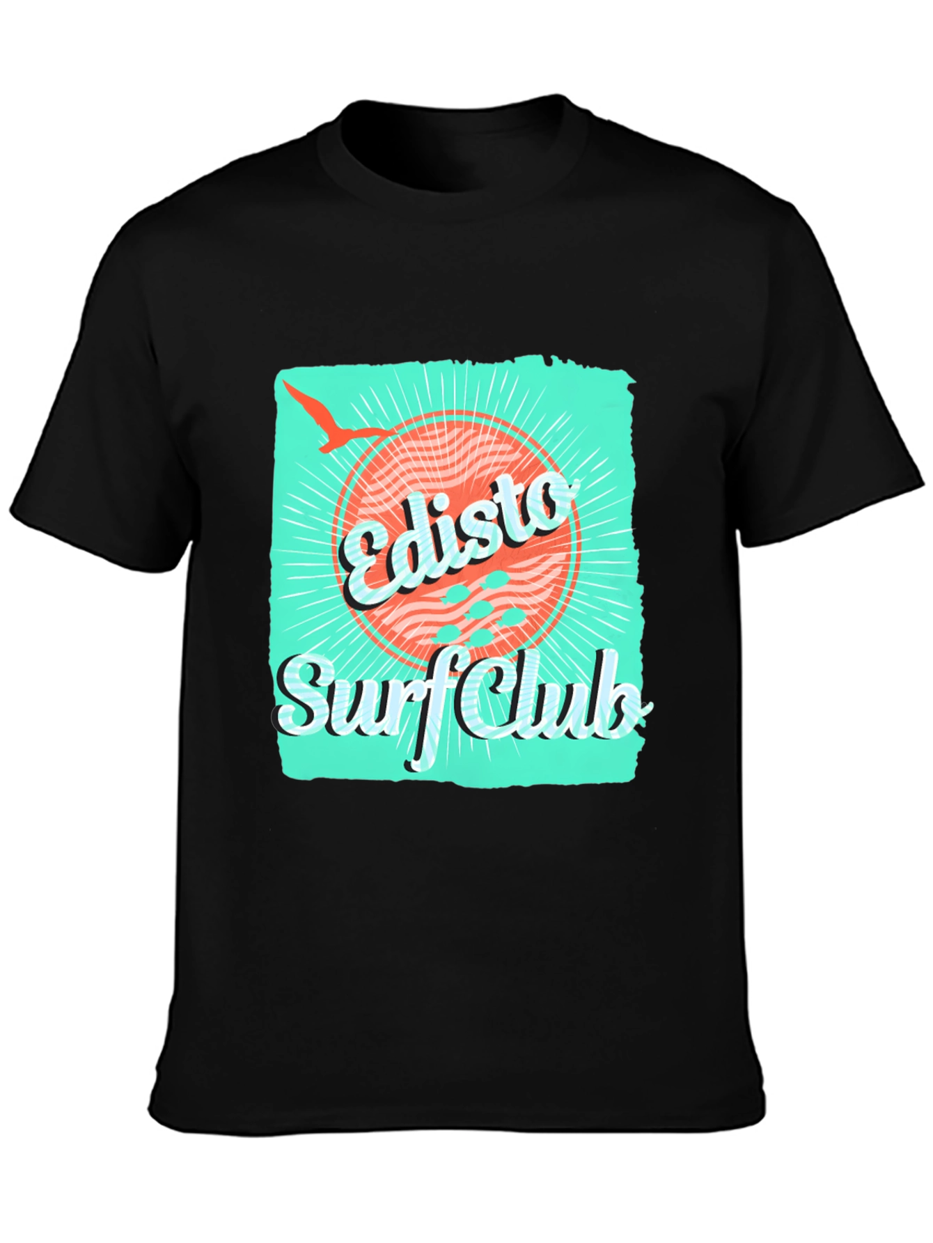Edisto Surf Club Graphic Tee - Beach Vibes