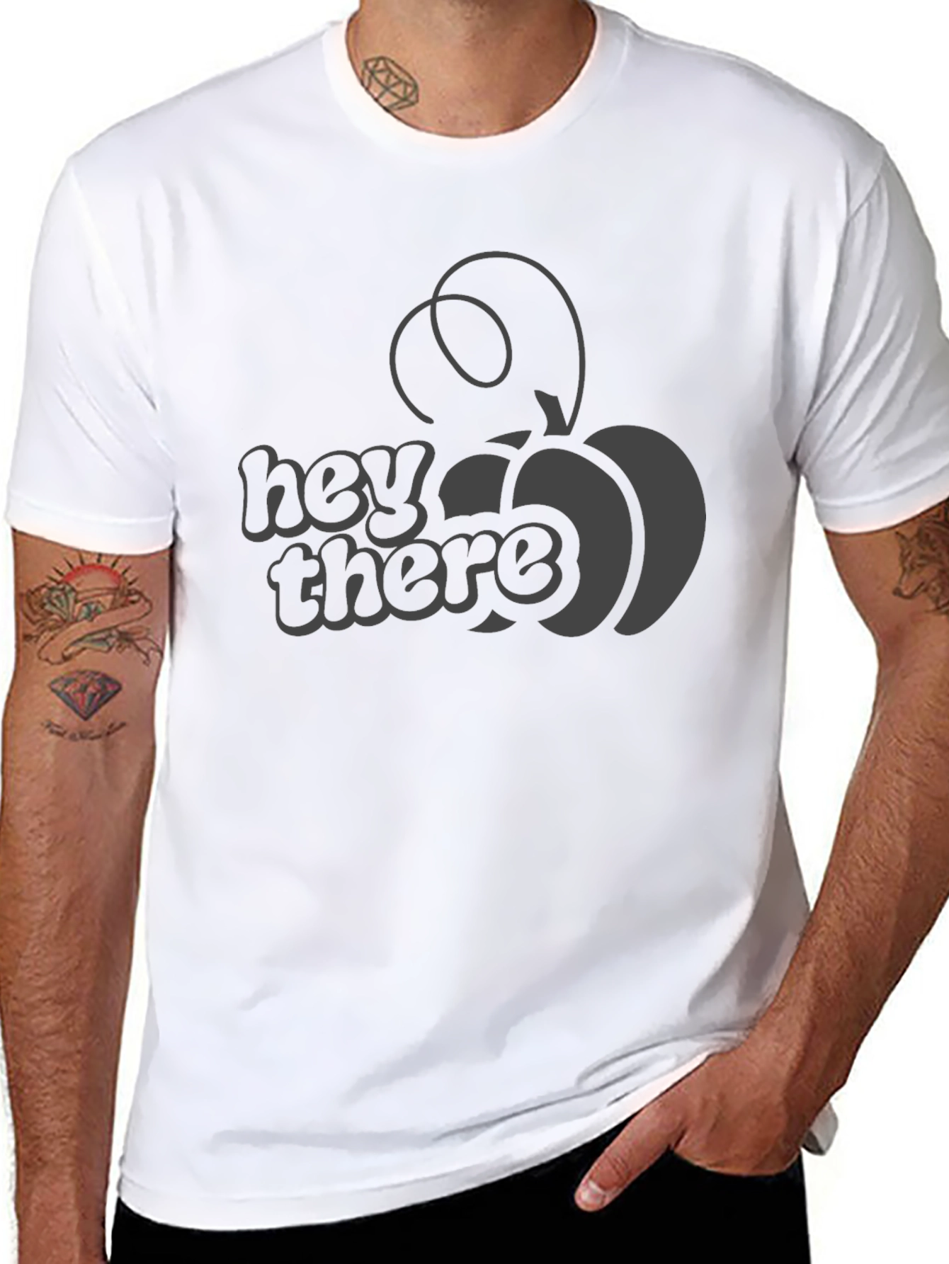 Hey There Pumpkin Graphic Tee - Fall Vibes