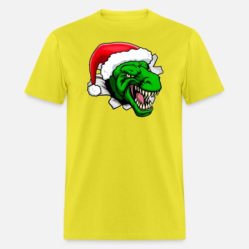 T-Rex Dinosaur Santa Claus Christmas Holiday Hat
