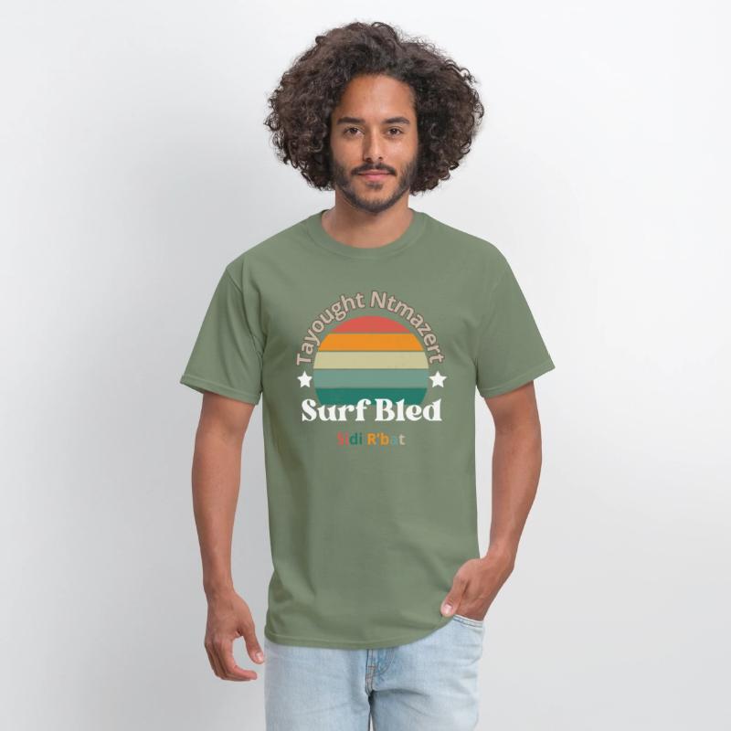 T-shirt,Surf,vague
