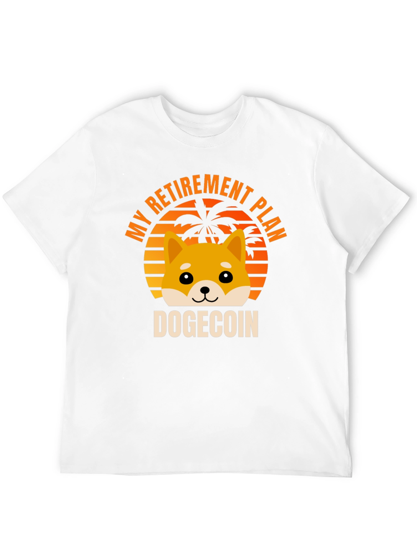 DogeCoin Retirement Plan T-Shirt - Crypto Meme