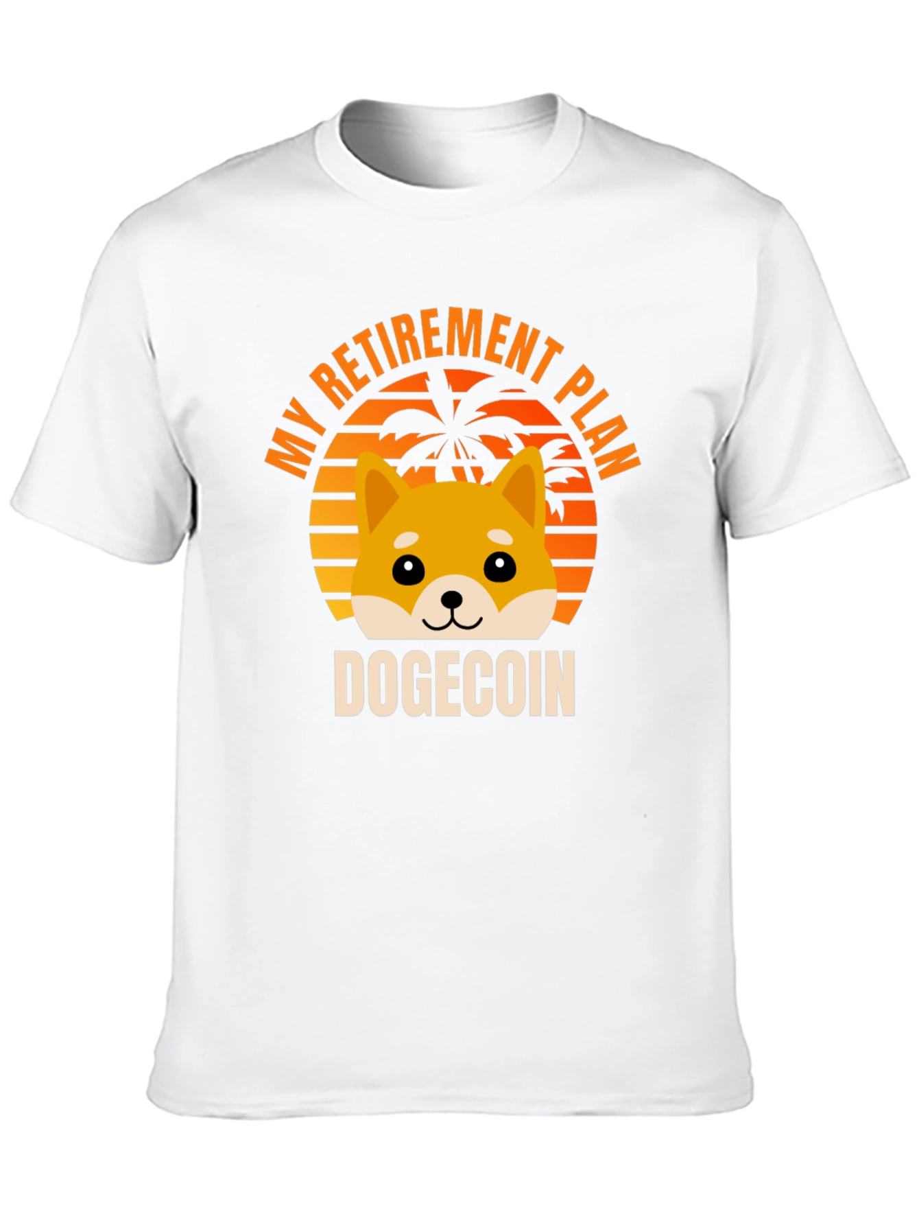 DogeCoin Retirement Plan T-Shirt - Crypto Meme