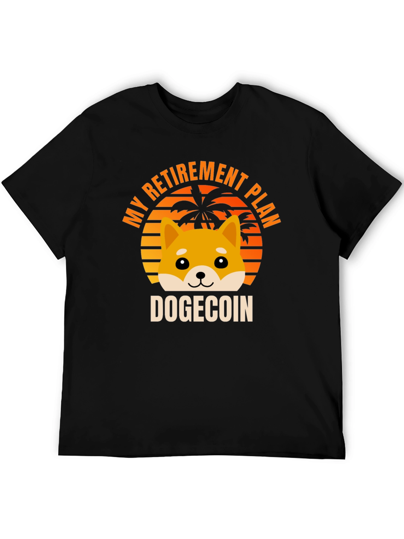 DogeCoin Retirement Plan T-Shirt - Crypto Meme