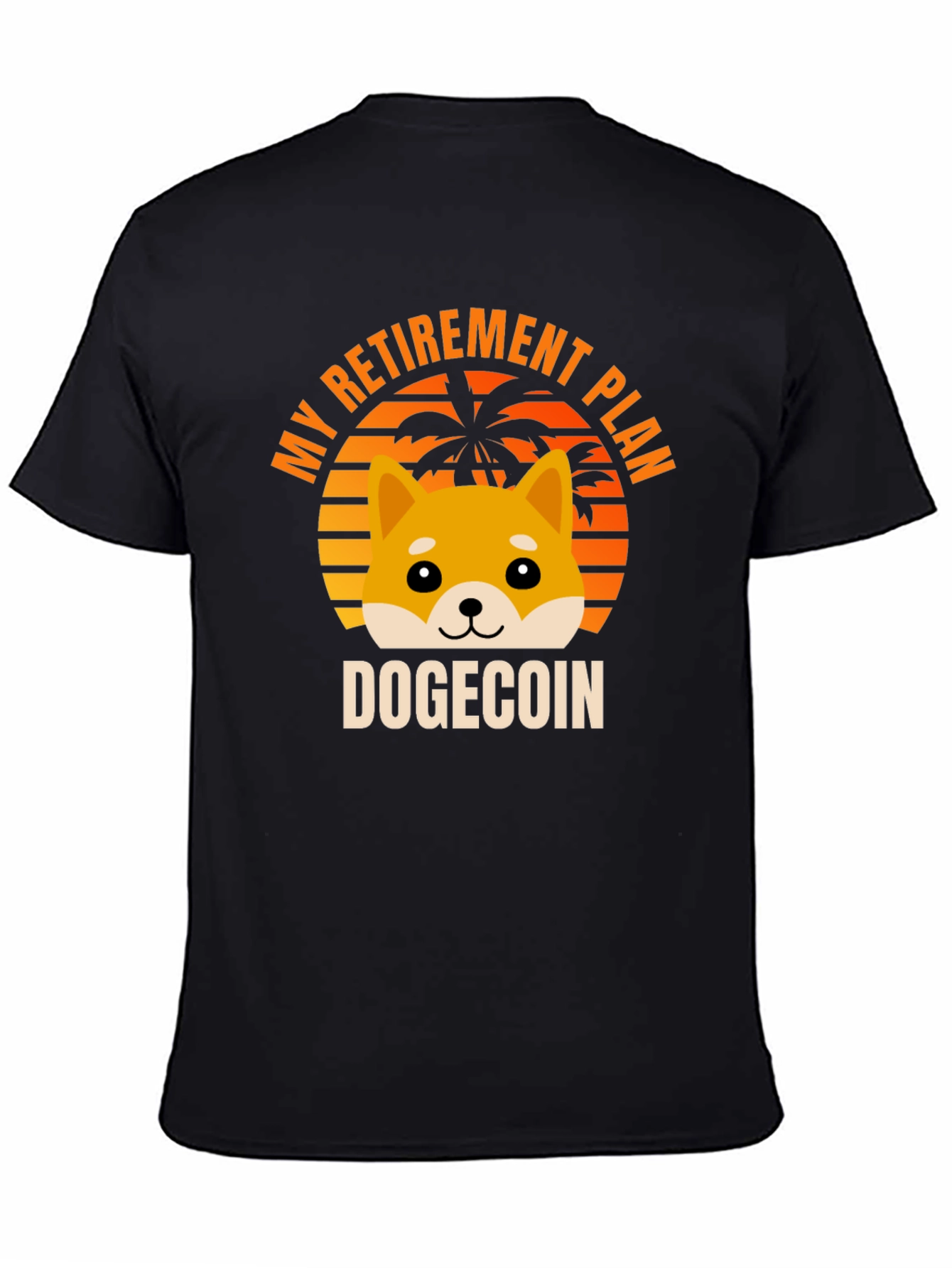 DogeCoin Retirement Plan T-Shirt - Crypto Meme