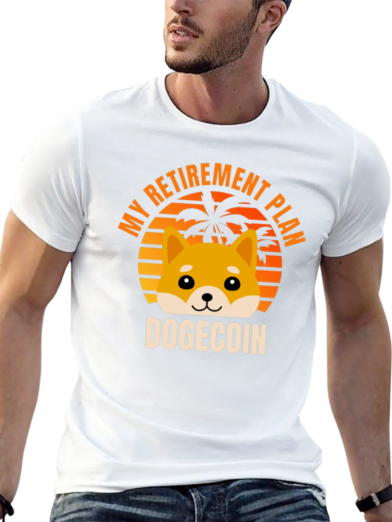 DogeCoin Retirement Plan T-Shirt - Crypto Meme