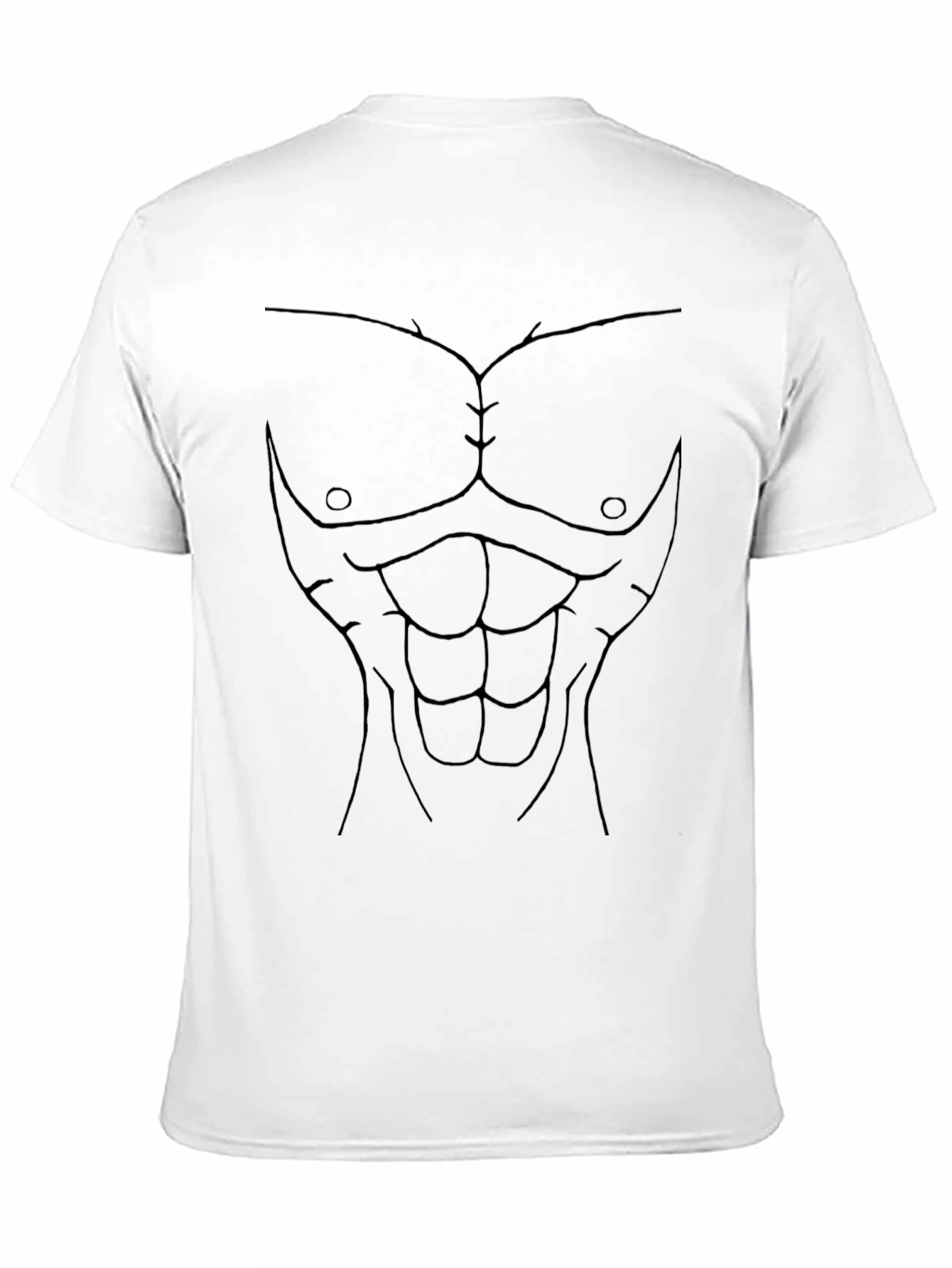 Funny Abs T-Shirt - Get Shredded Without the Gym!