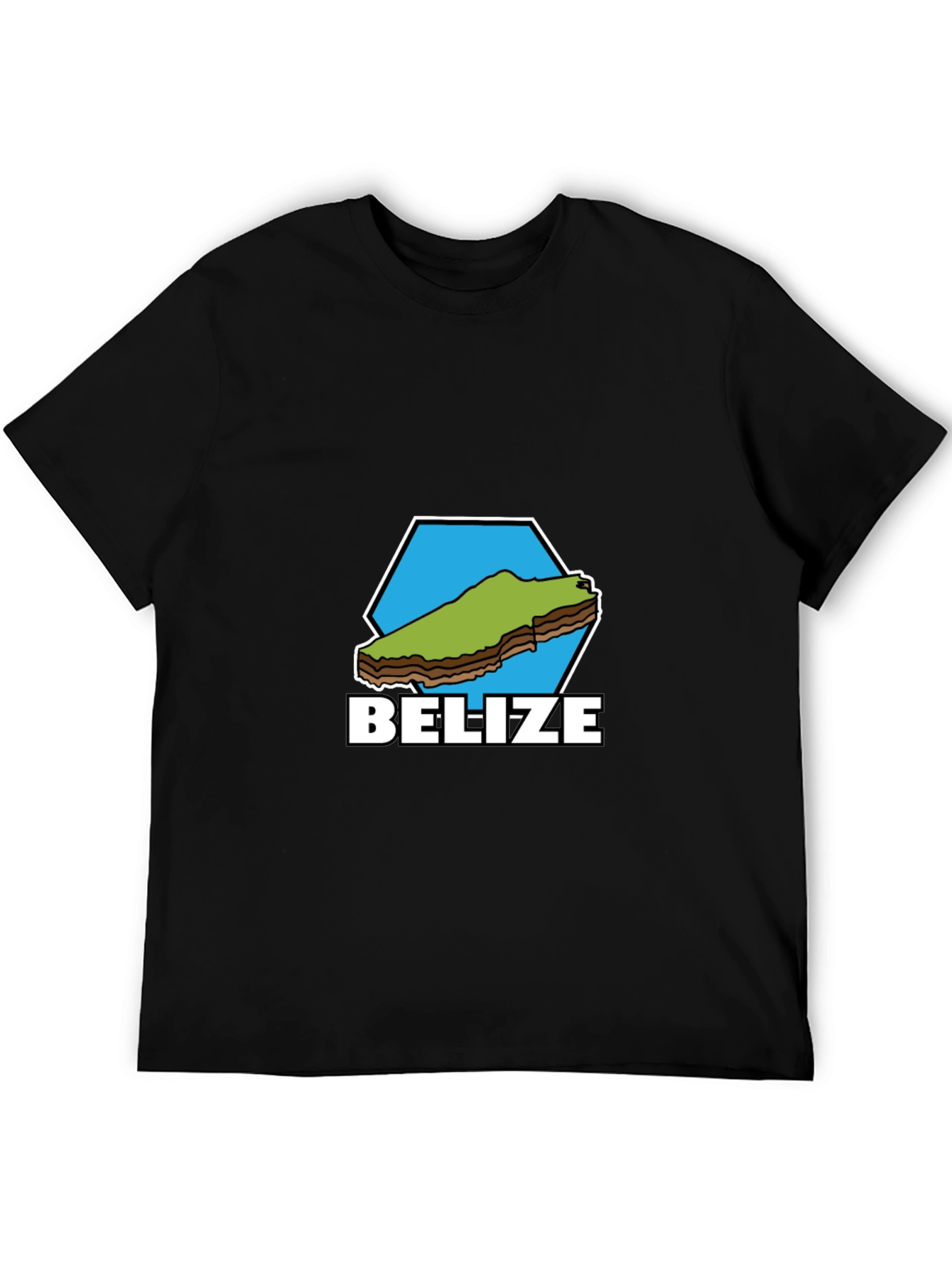 Belize Graphic T-Shirt - Black