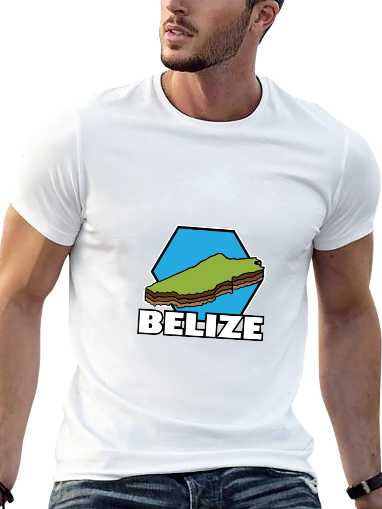 Belize Graphic T-Shirt - Black