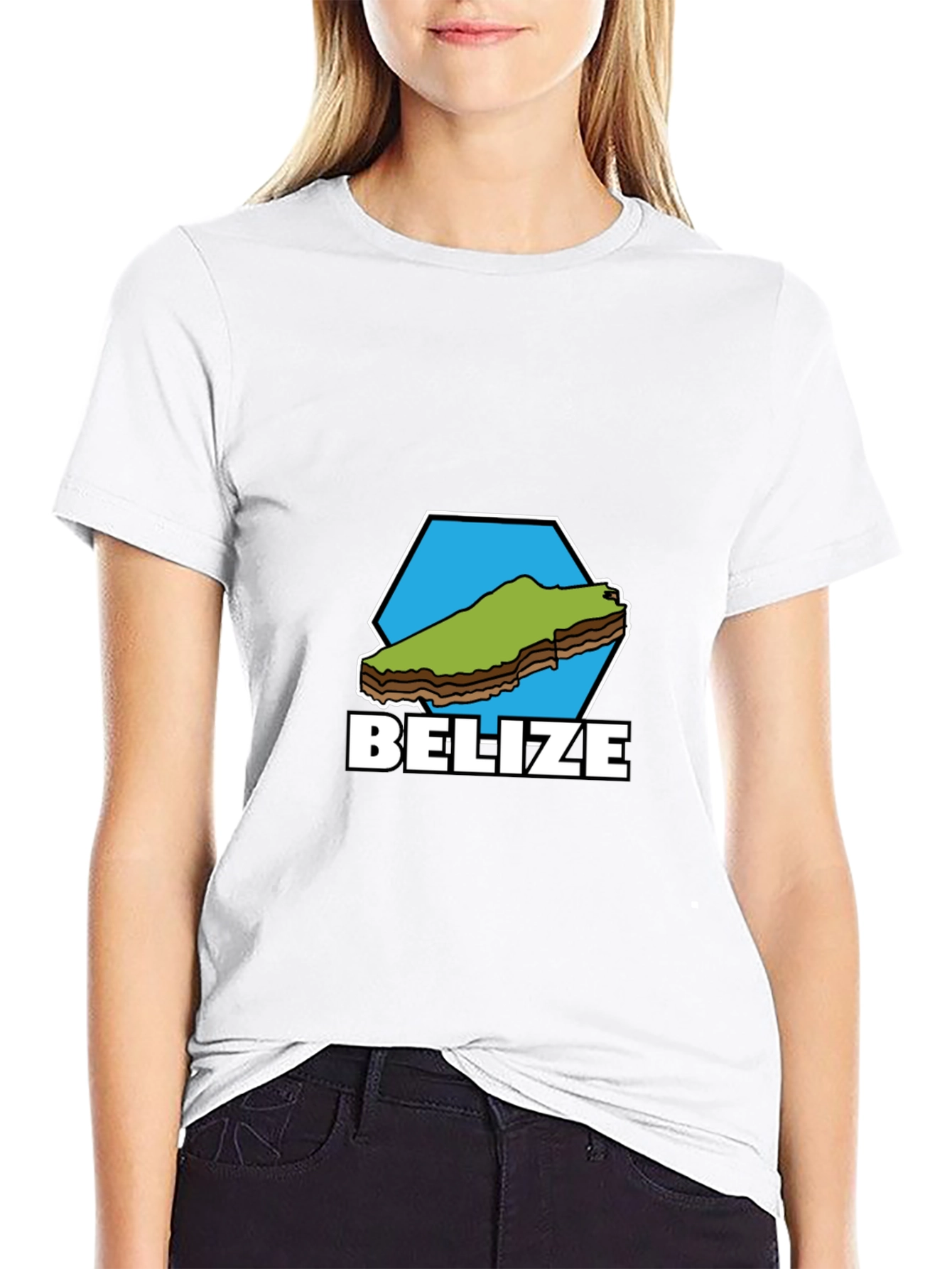 Belize Graphic T-Shirt - Black