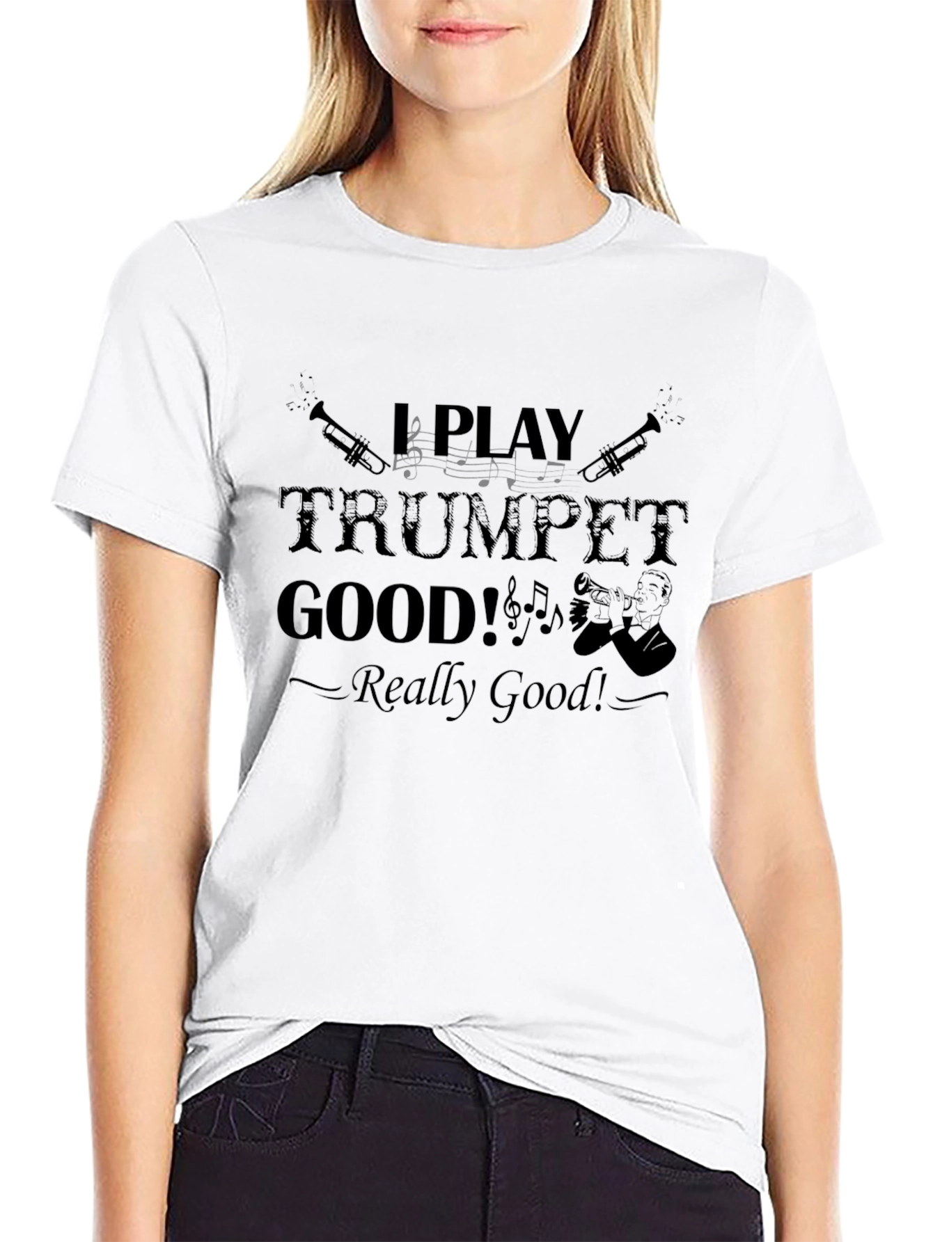 I Play Trumpet Good! Mens Graphic Tee