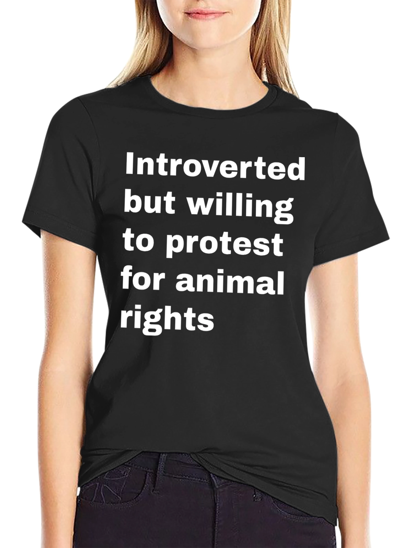 Introverted Animal Rights T-Shirt
