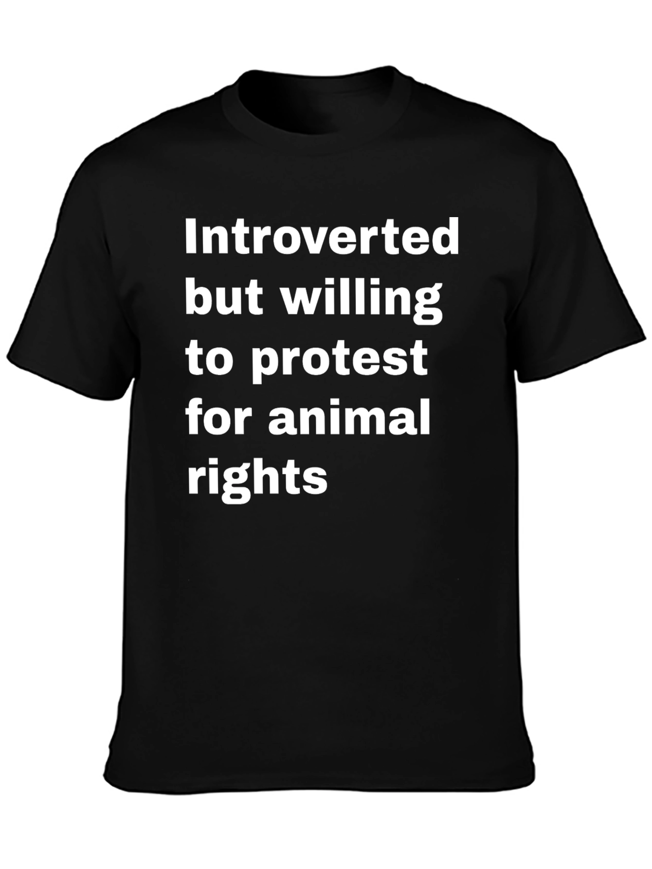 Introverted Animal Rights T-Shirt