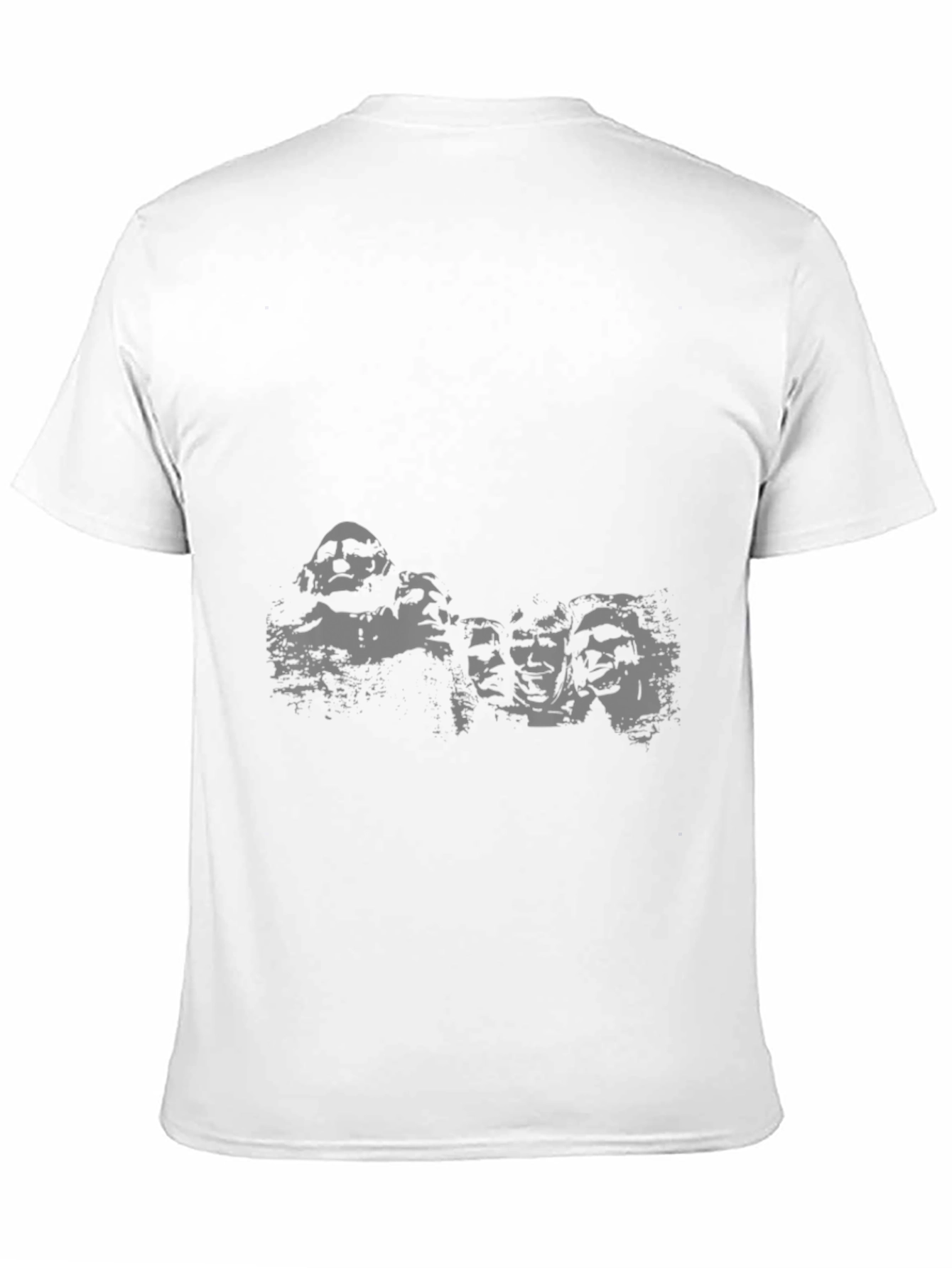 Mount Rushmore Mens Black Graphic Tee