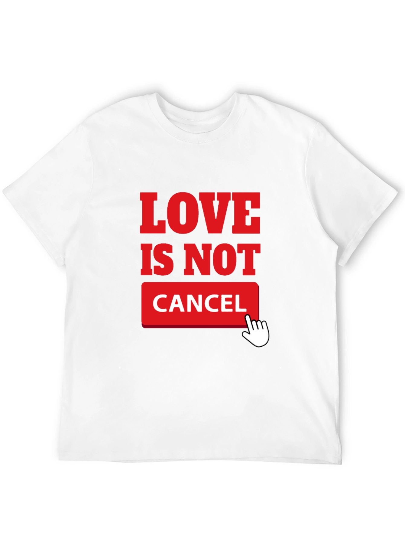 Love Is Not Cancel T-Shirt - Black Graphic Tee
