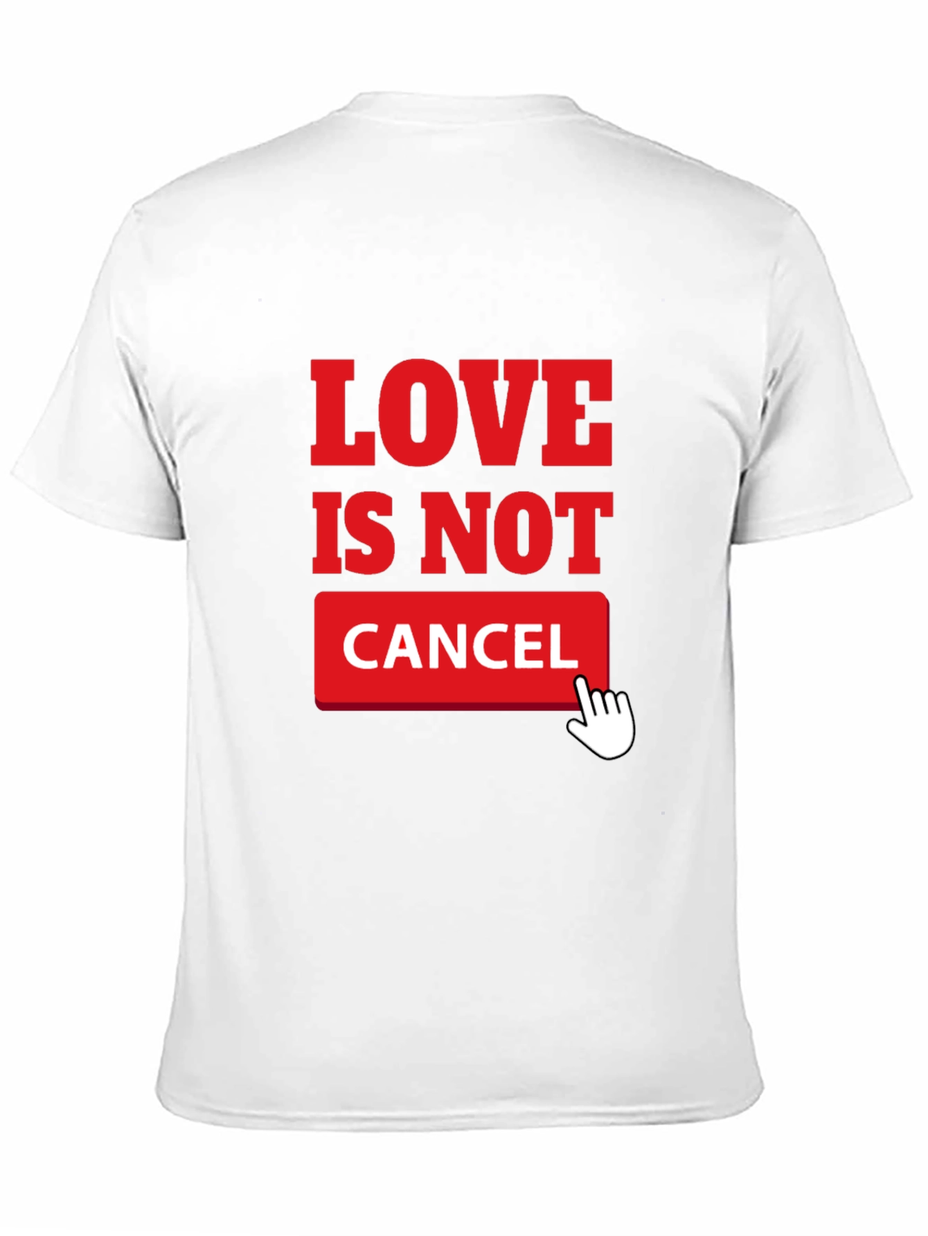 Love Is Not Cancel T-Shirt - Black Graphic Tee
