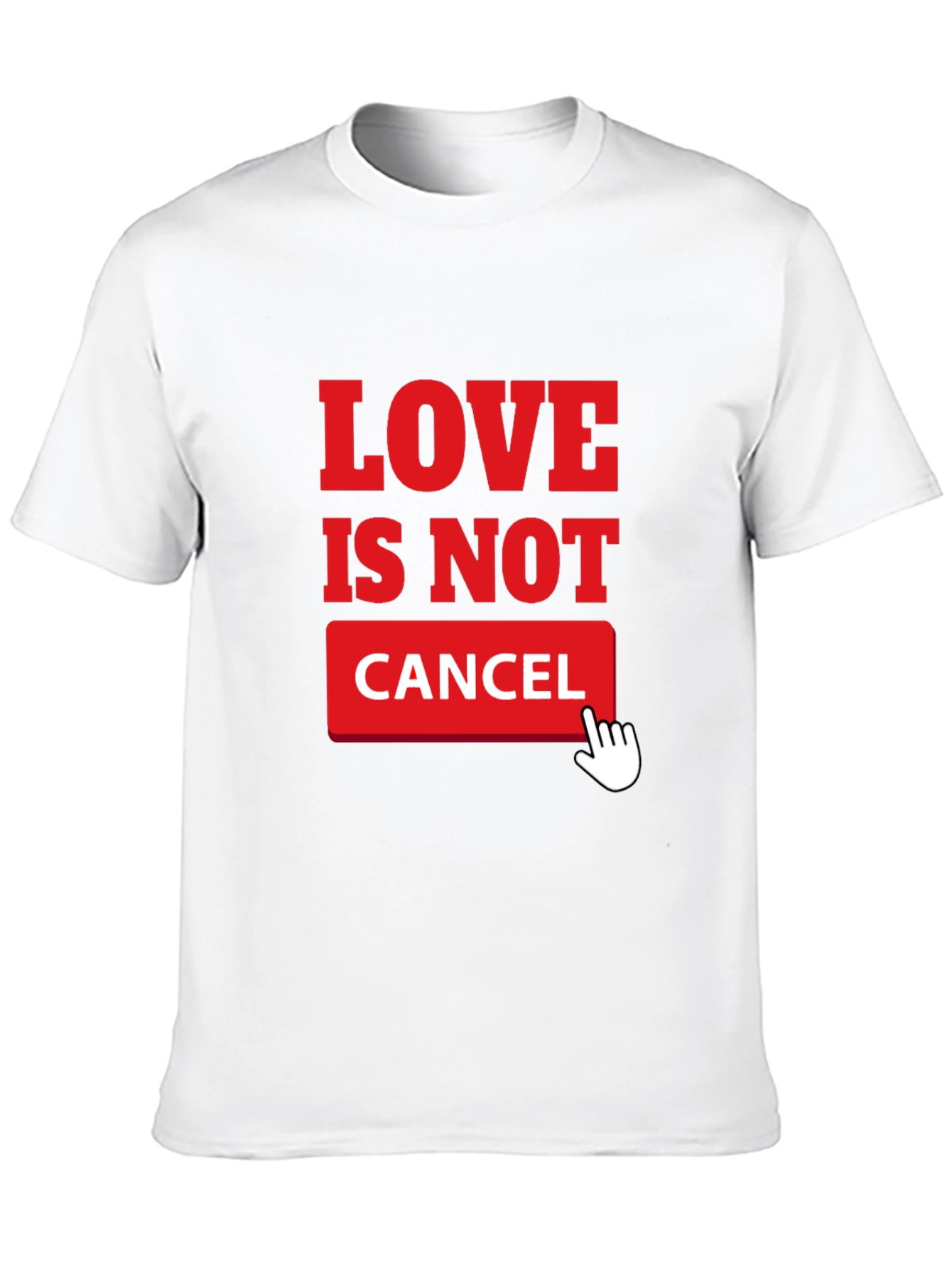 Love Is Not Cancel T-Shirt - Black Graphic Tee
