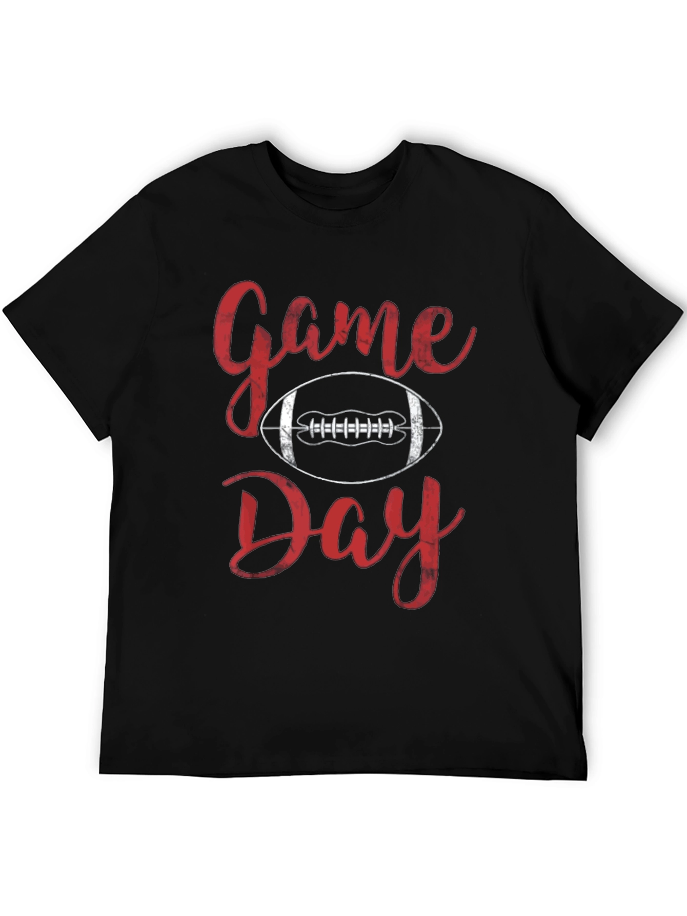 Game Day Football T-Shirt - Black
