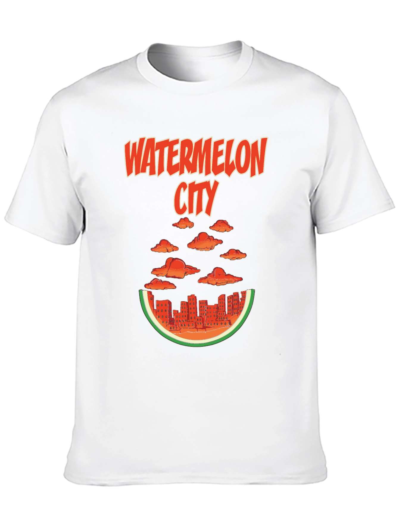 Watermelon City Graphic Tee - Unique Design
