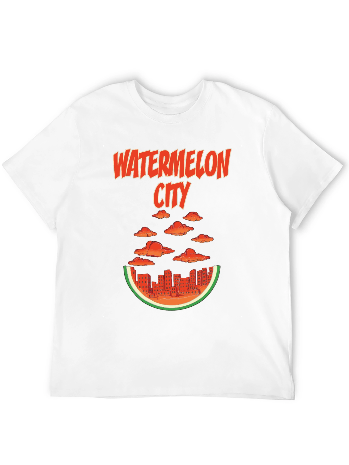 Watermelon City Graphic Tee - Unique Design