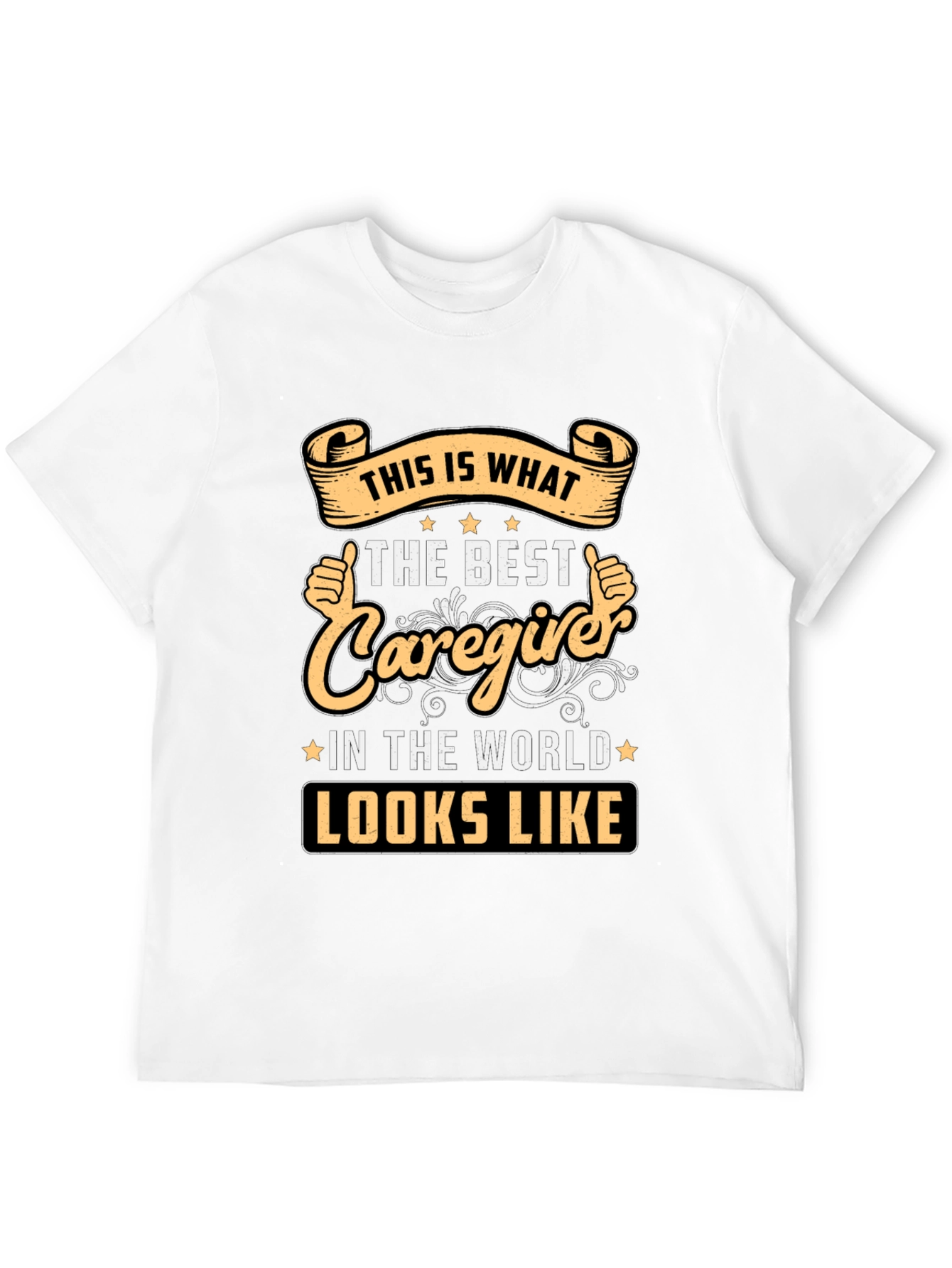 Best Caregiver T-Shirt - Worlds Best Design