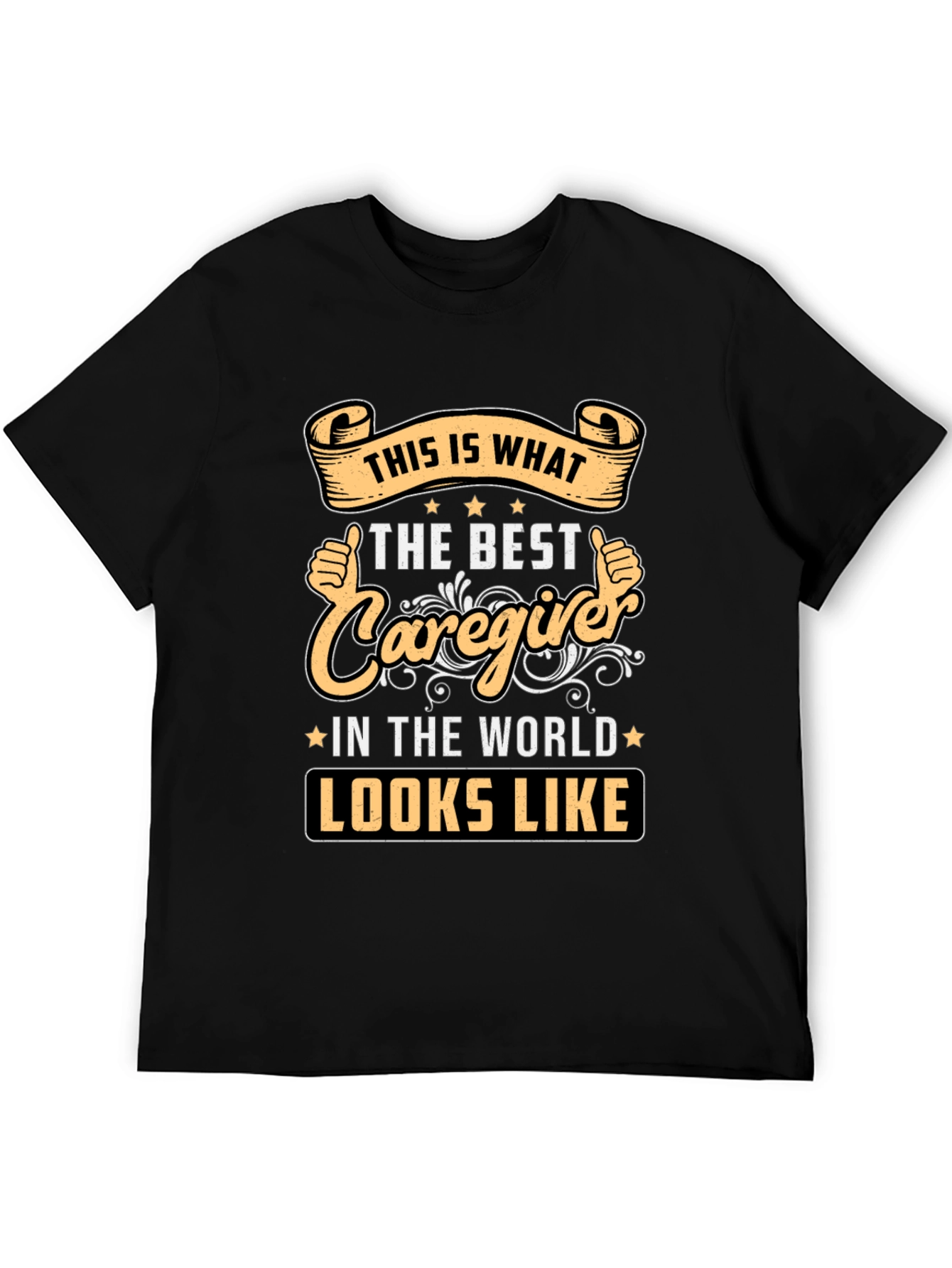 Best Caregiver T-Shirt - Worlds Best Design