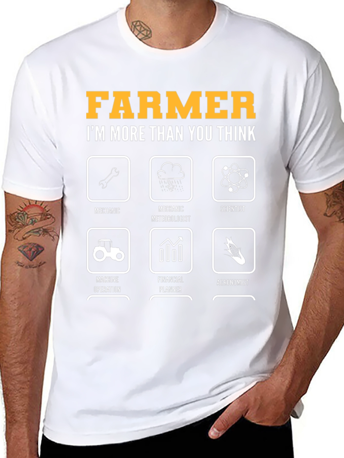 Farmer Graphic T-Shirt - More Than You Think