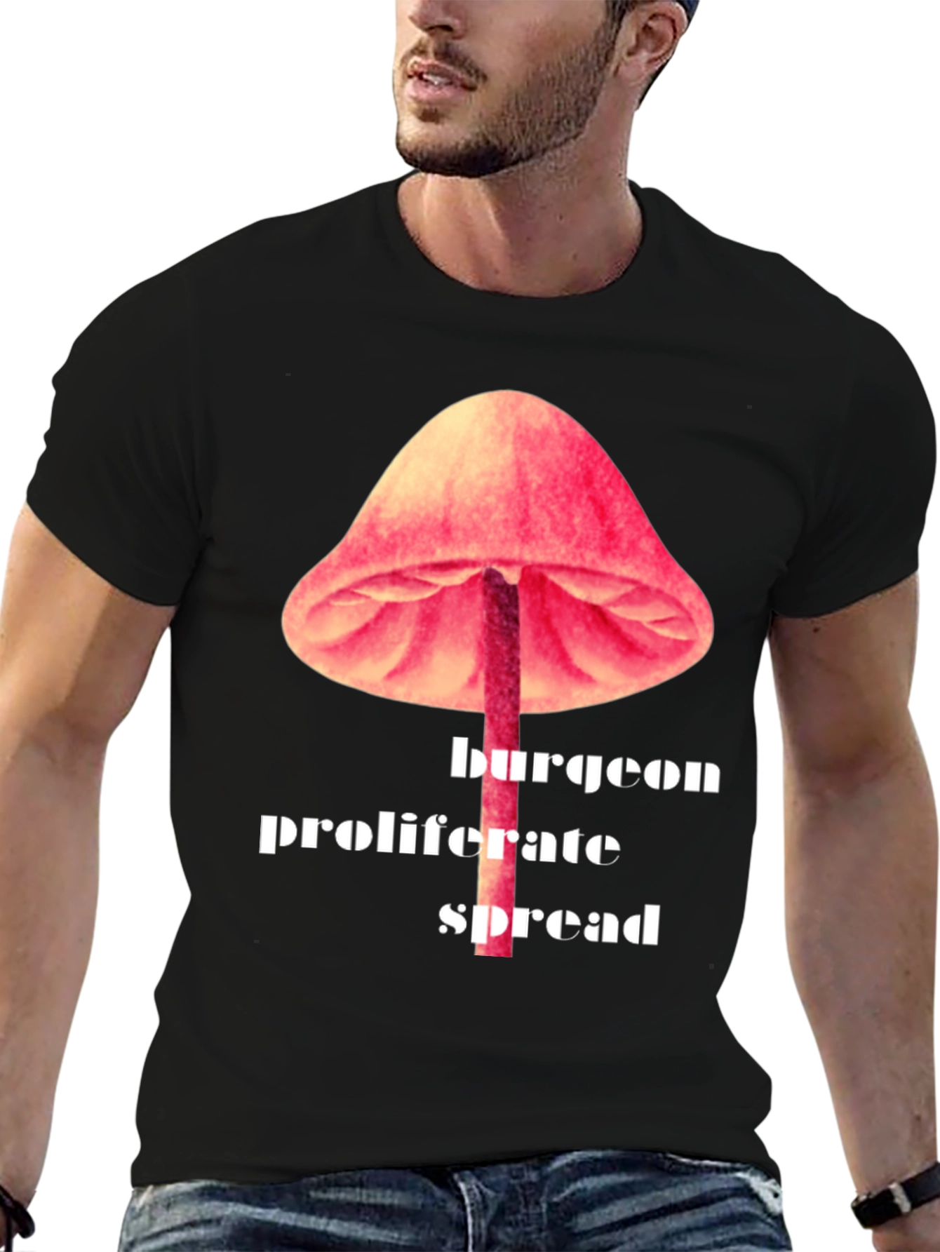Mushroom Sprout Tee - Burgeon Proliferate Spread