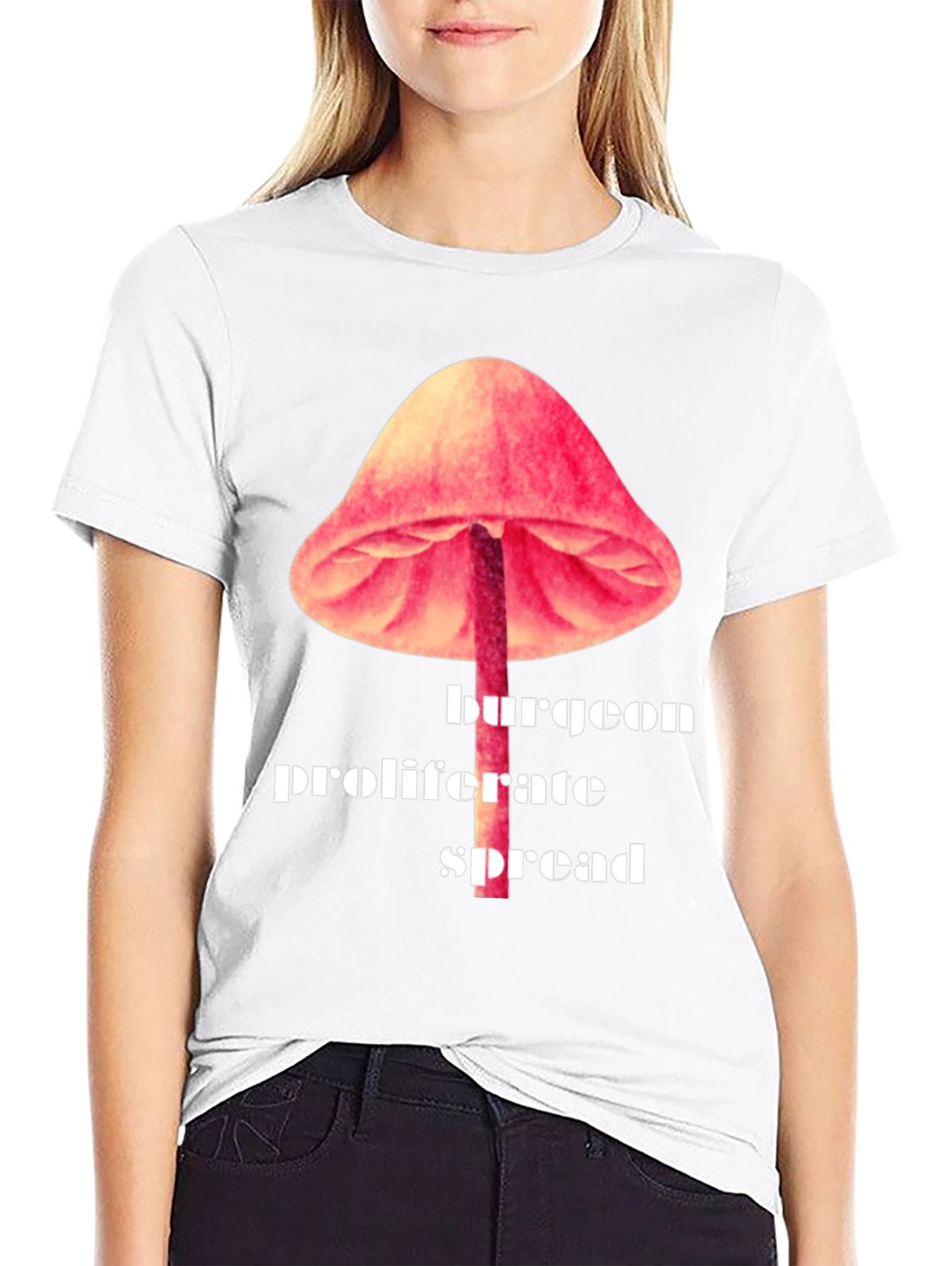 Mushroom Sprout Tee - Burgeon Proliferate Spread