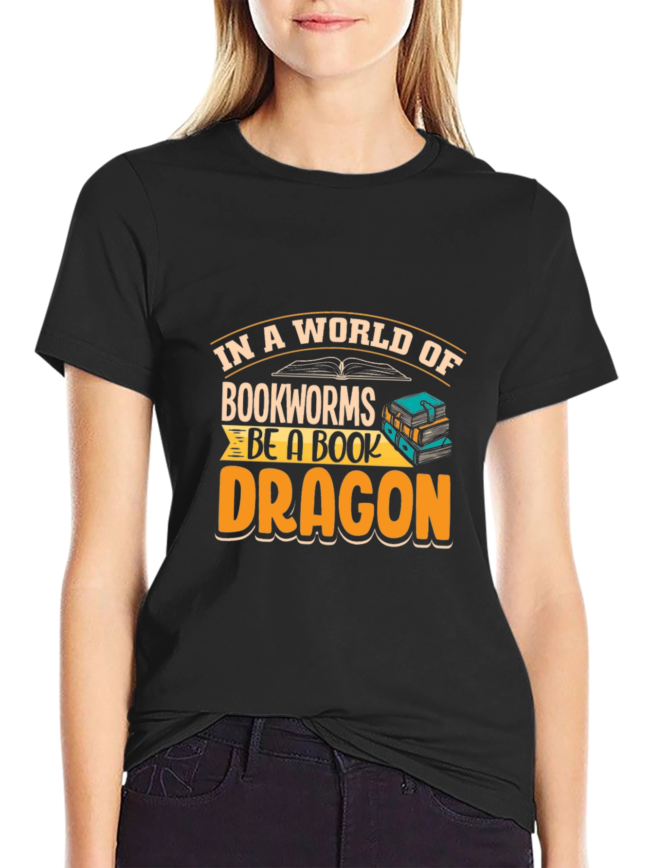 Book Dragon Graphic Tee