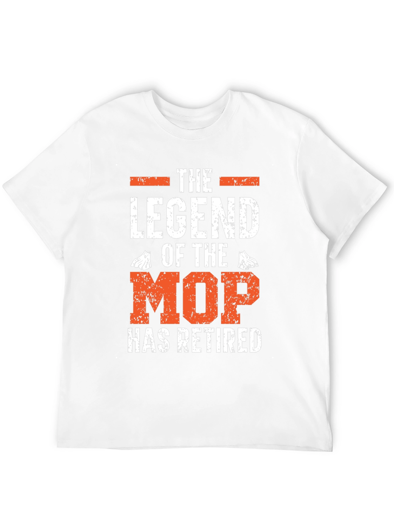 Retired Legend of the Mop Graphic T-Shirt