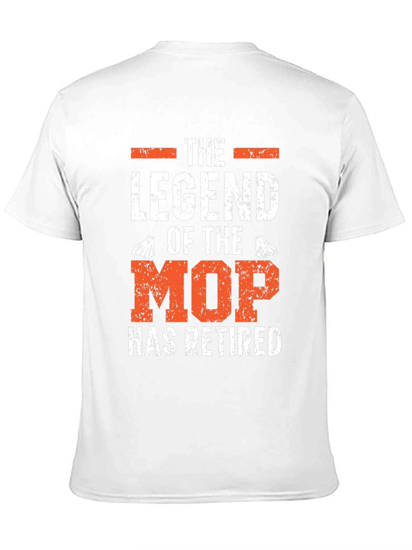 Retired Legend of the Mop Graphic T-Shirt